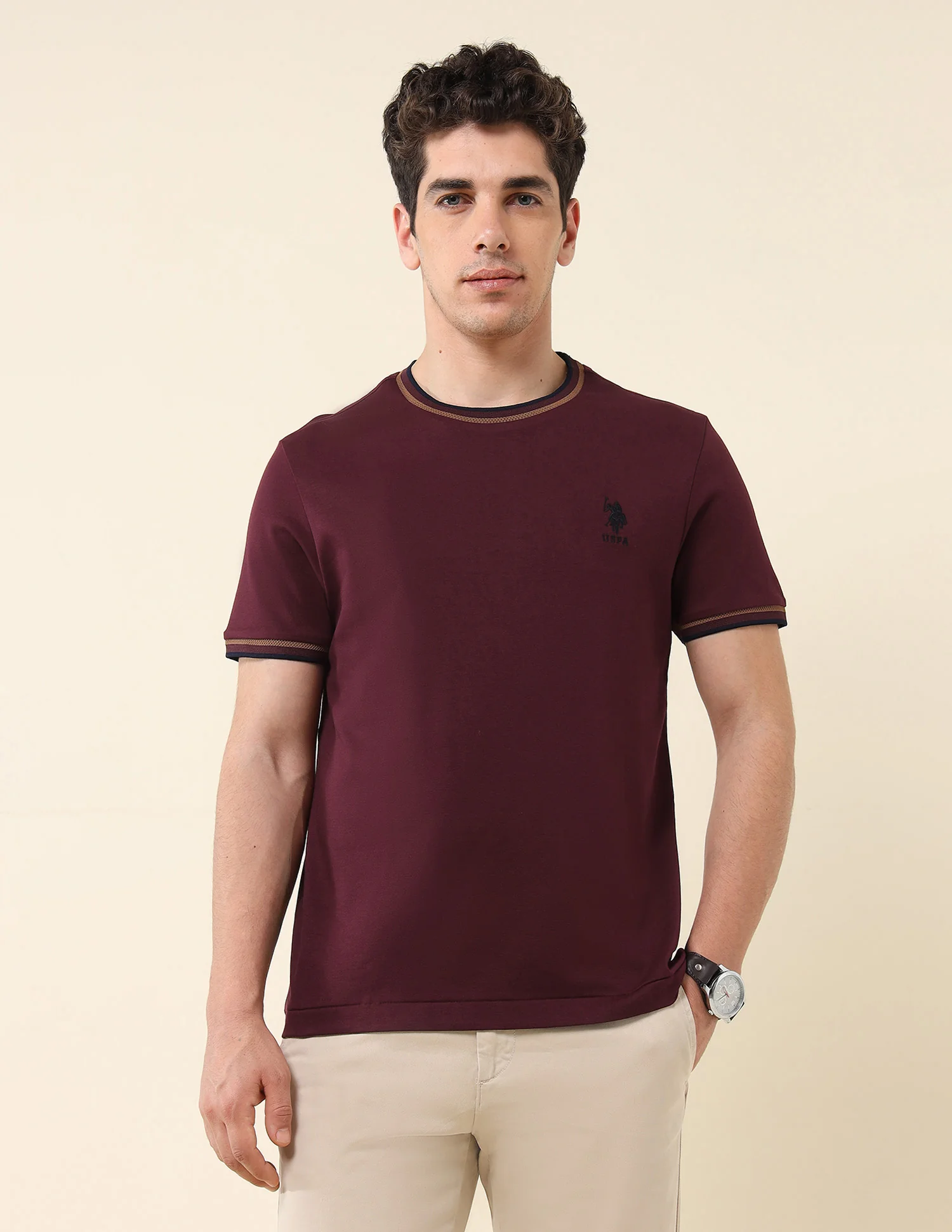 Solid Slim Fit T-Shirt