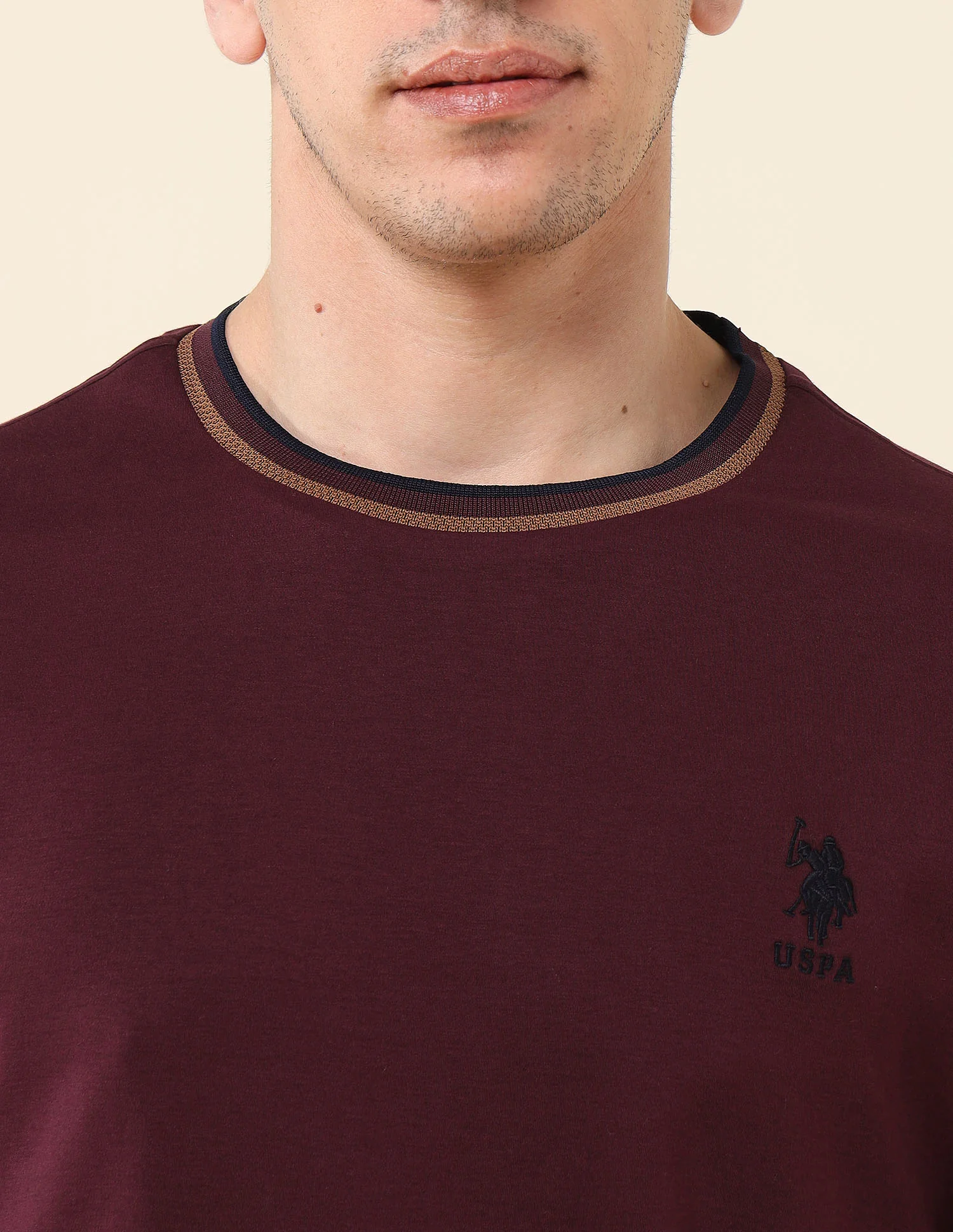 Solid Slim Fit T-Shirt - Image 7