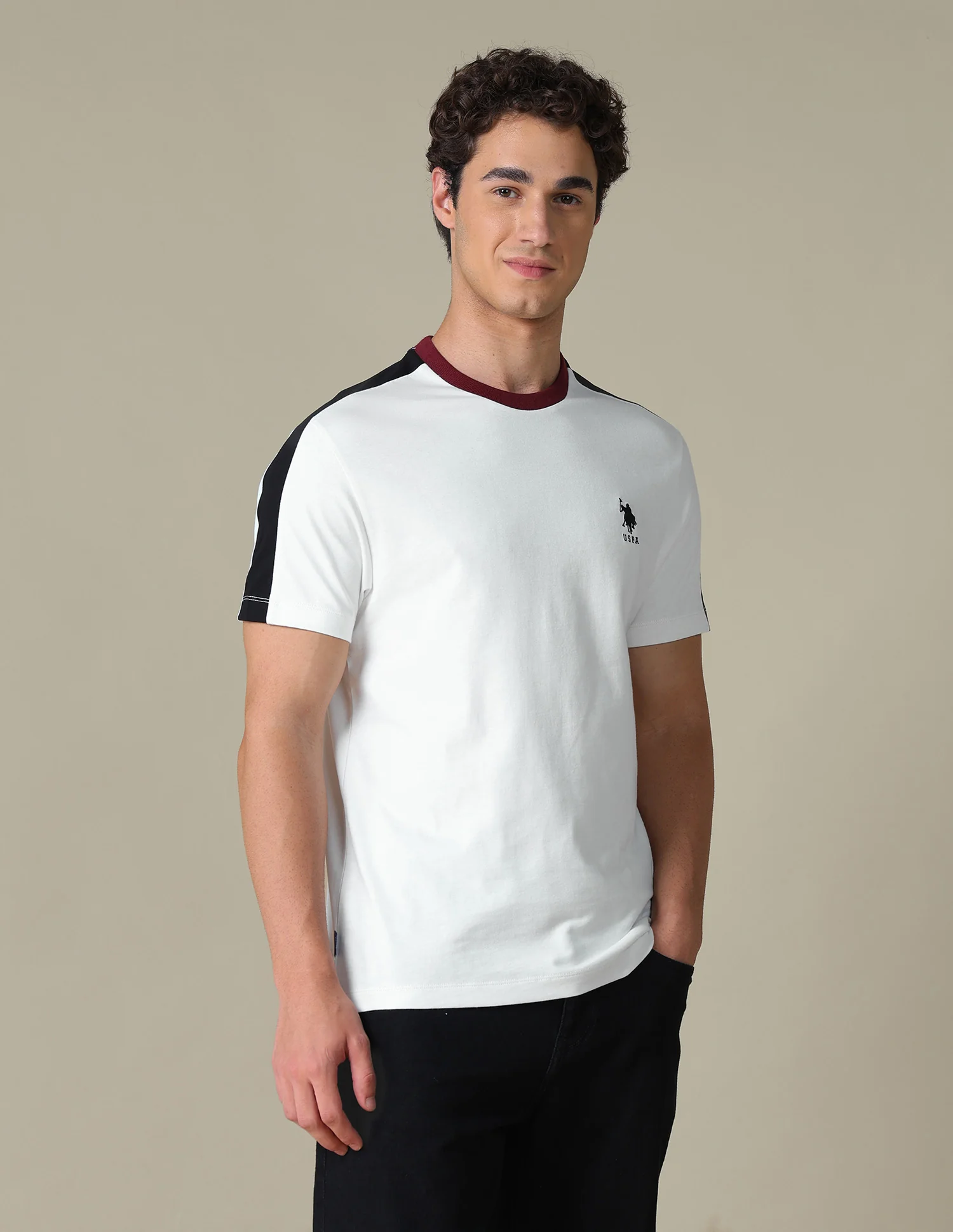 Solid Slim Fit T-Shirt - Image 4