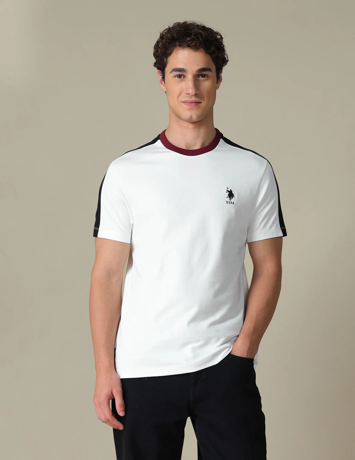 Solid Slim Fit T-Shirt - Image 6
