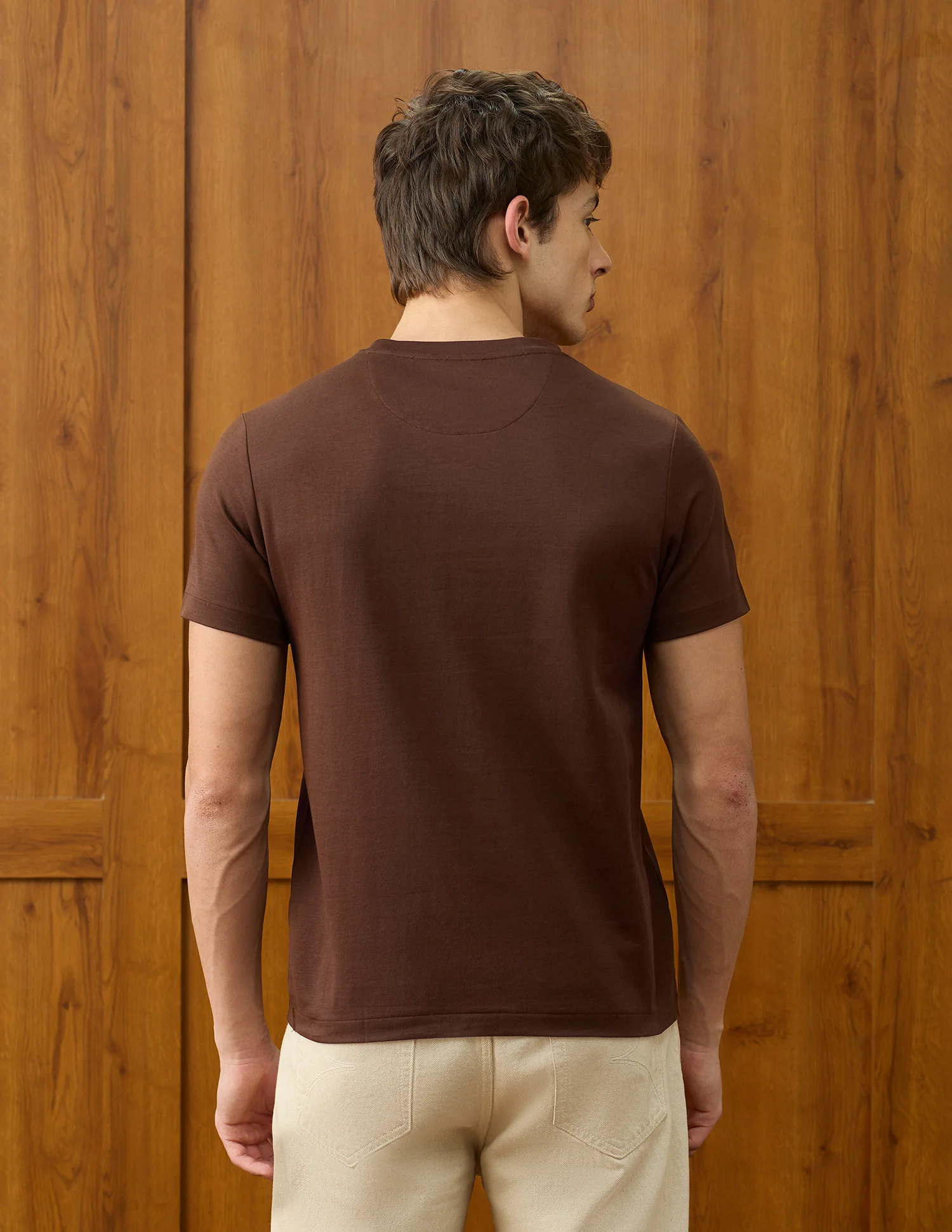 Solid Slim Fit T-Shirt - Image 5