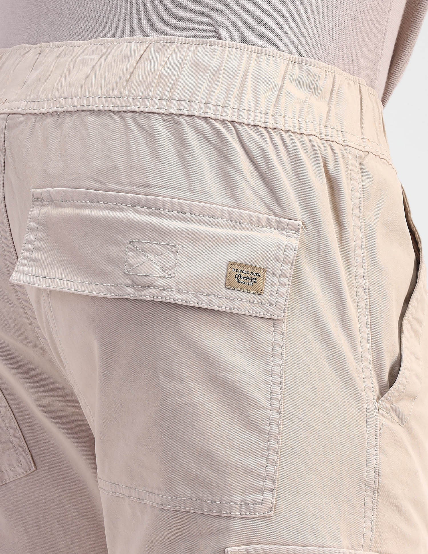 Solid Straight Fit Trousers - Image 8