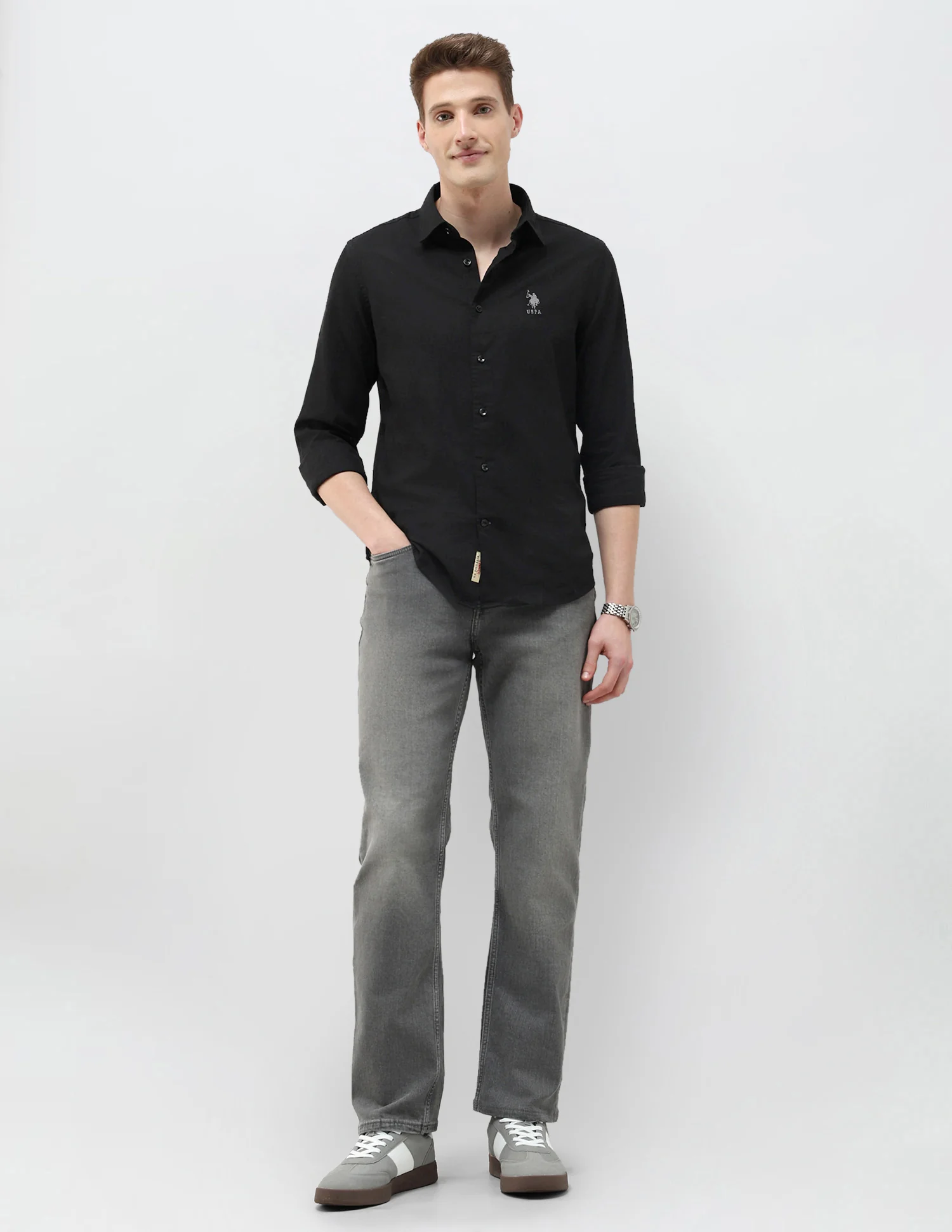 Solid Summer House Regular Fit Shirt - Image 3