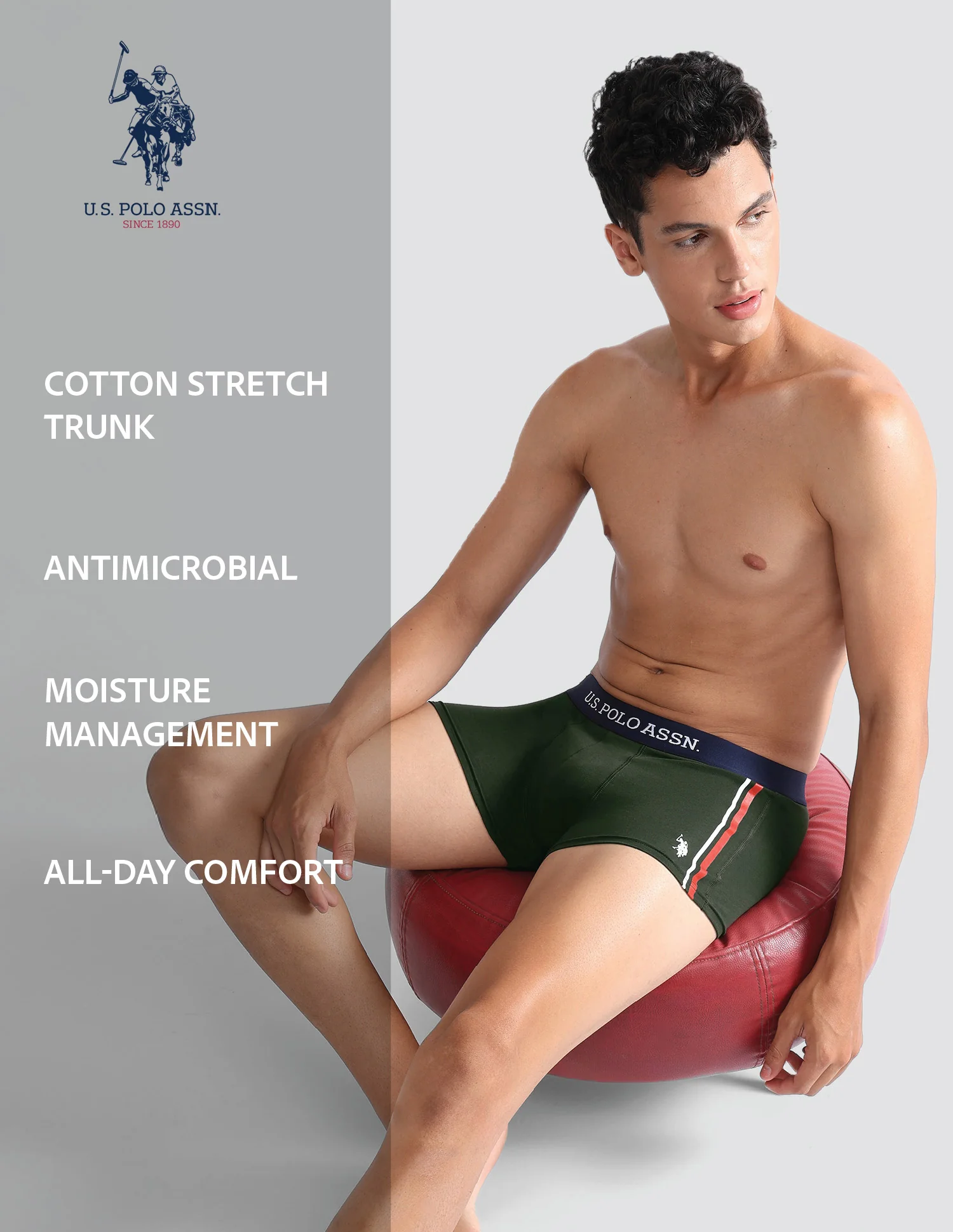 Solid Super Soft ET001 Trunks - Pack Of 1 - Image 8