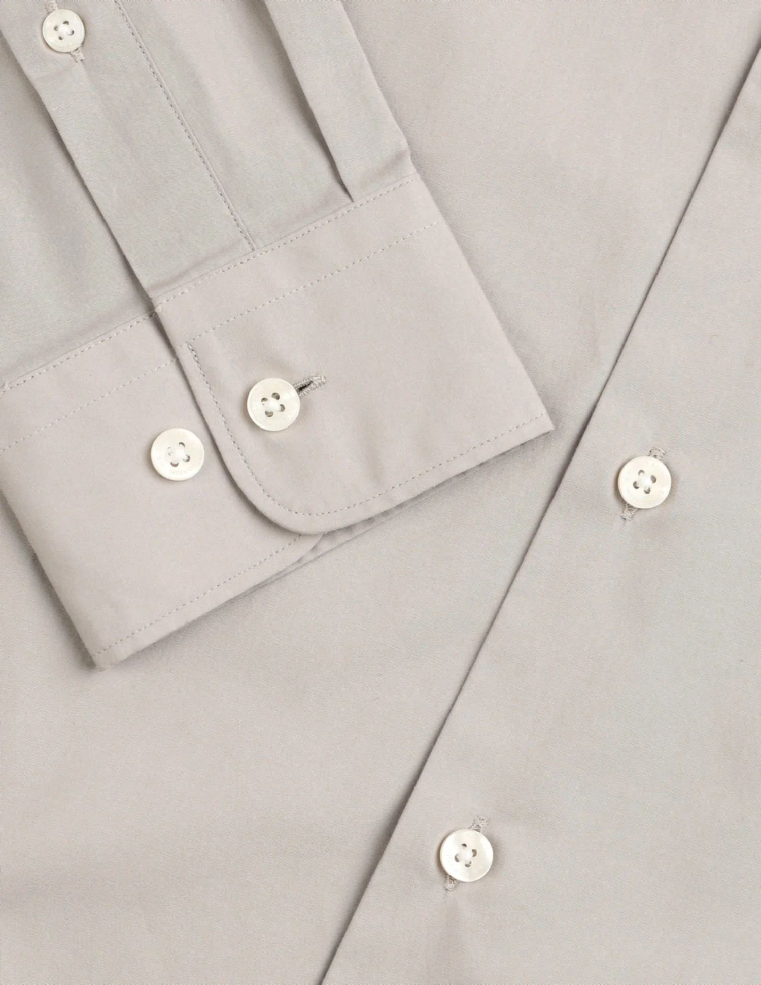 Solid Tailored Fit Shirt - Image 8