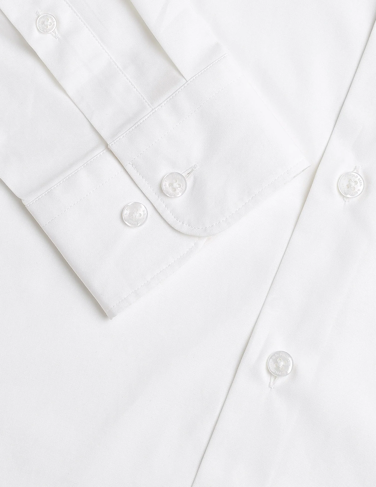 Solid Tailored Fit Shirt - Image 8