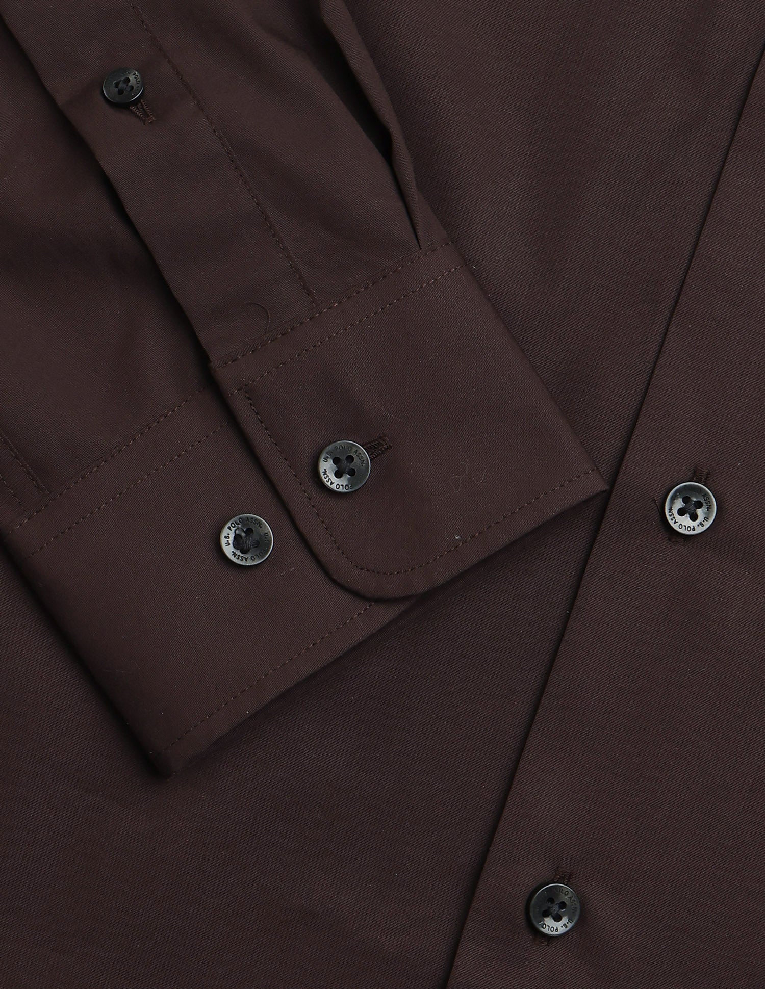 Solid Tailored Fit Shirt - Image 8