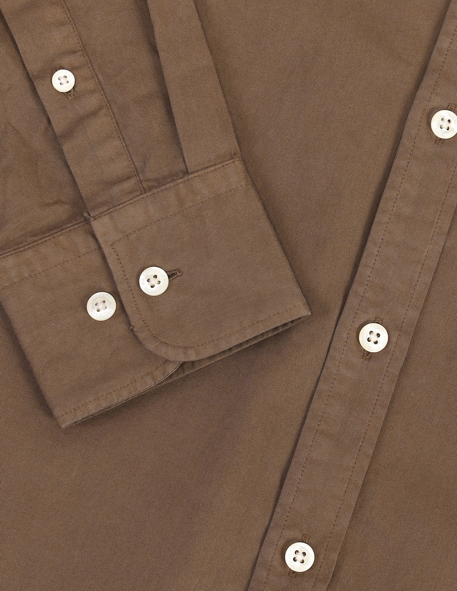 Solid Tailored Fit Shirt - Image 8