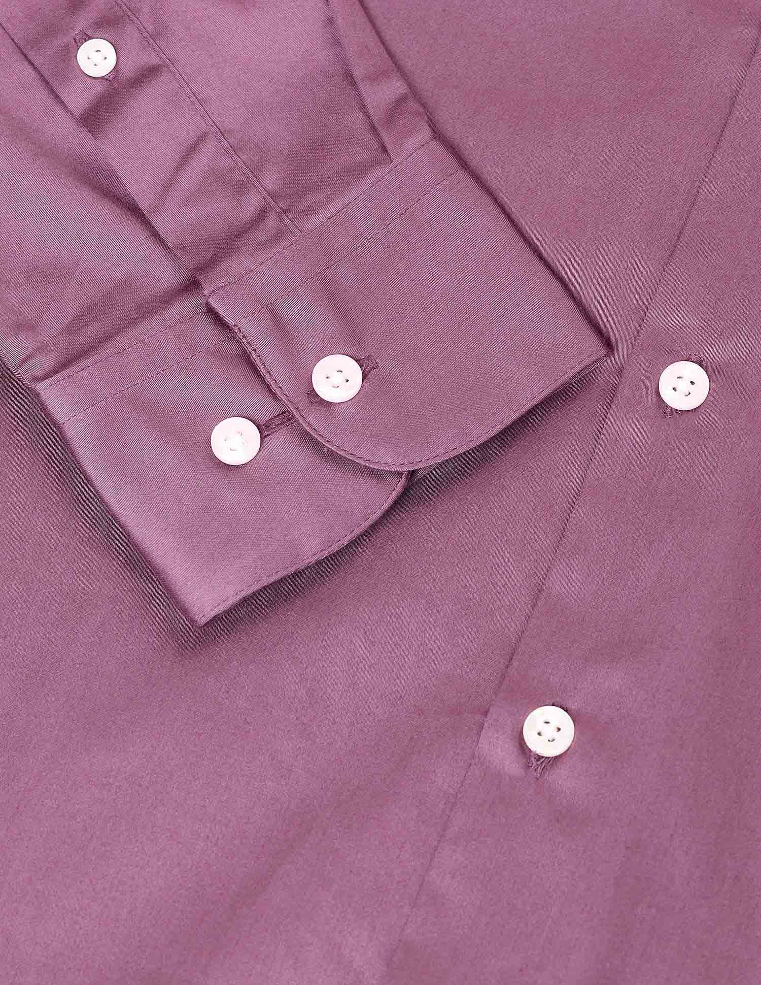 Solid Tailored Fit Shirt - Image 8