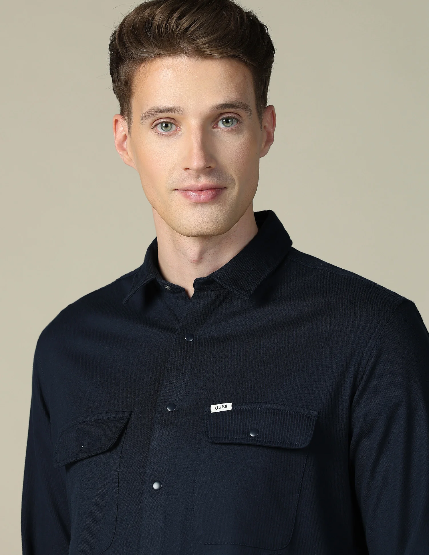 Solid Twill Shacket - Image 7