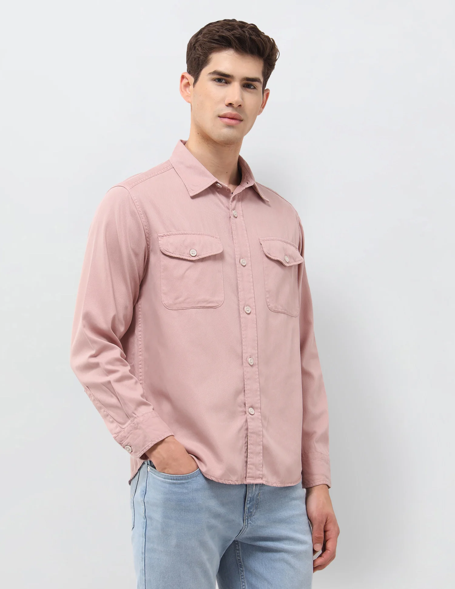 Solid Twill Shirt - Image 4