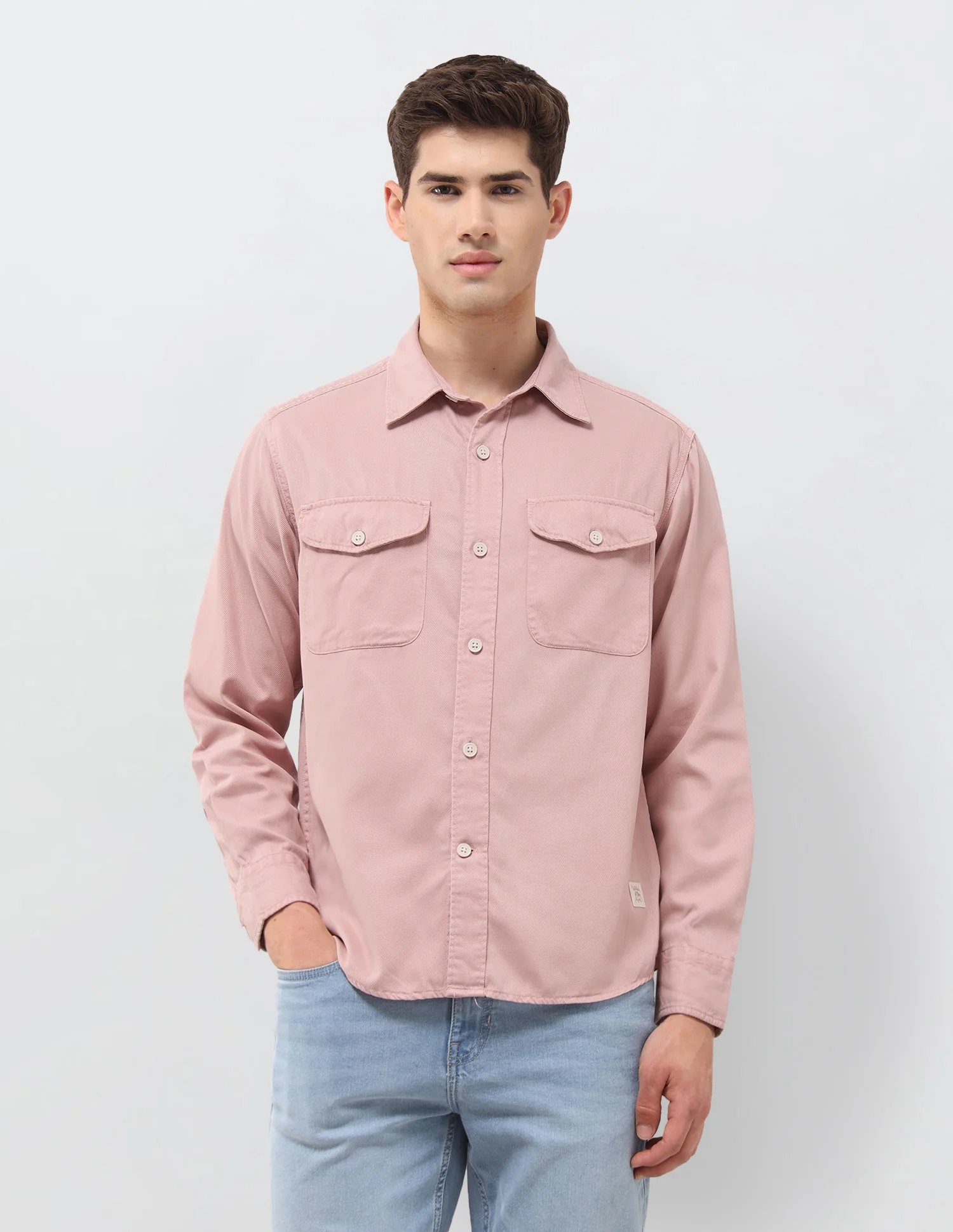 Solid Twill Shirt - Image 6