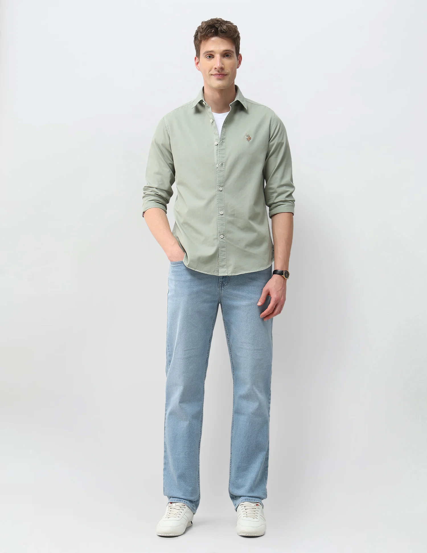Solid Twill Shirt - Image 3