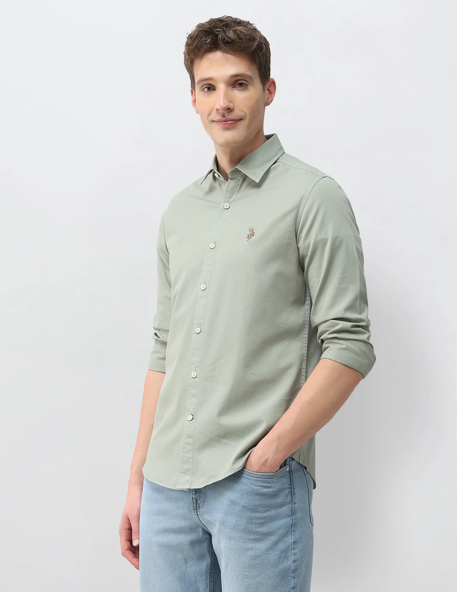 Solid Twill Shirt - Image 4