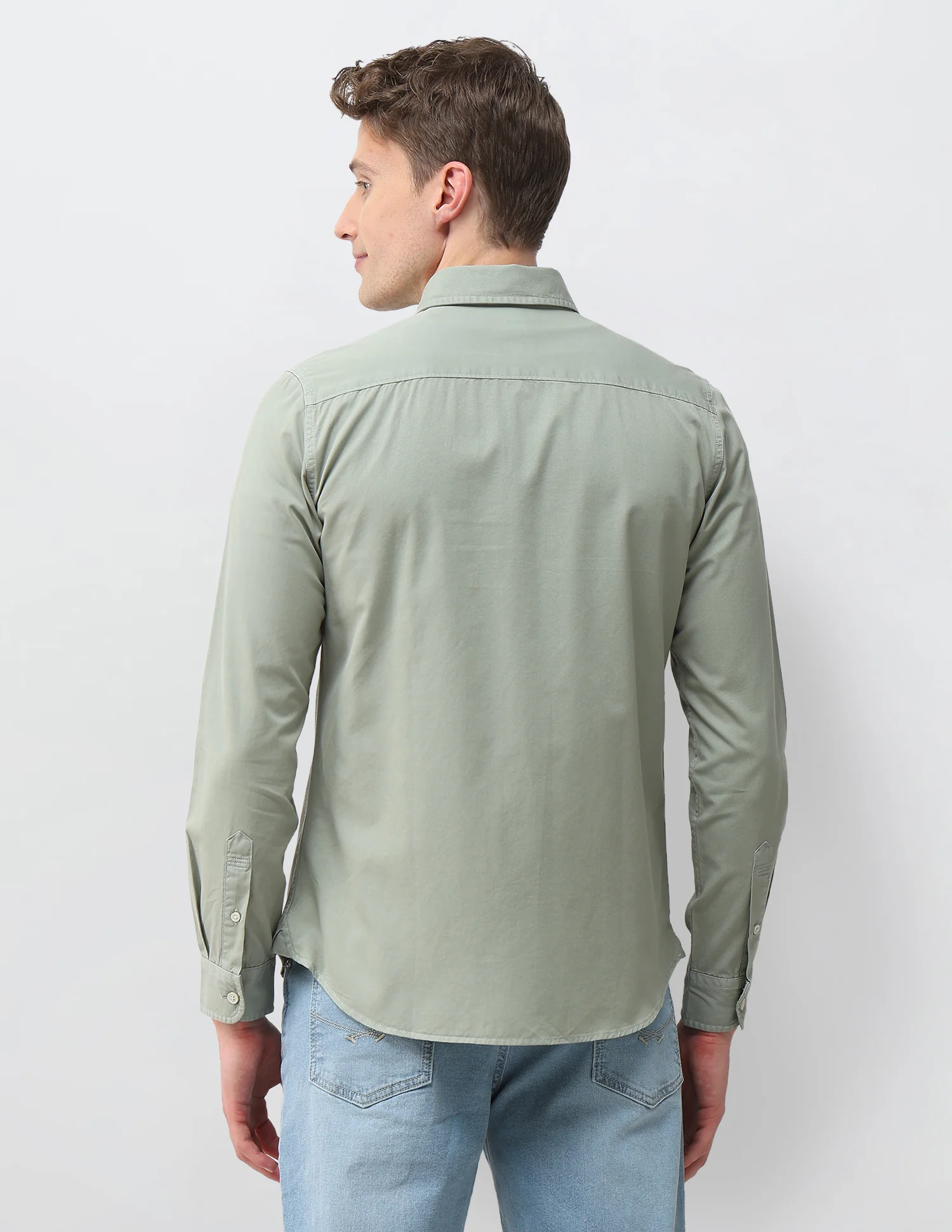 Solid Twill Shirt - Image 5