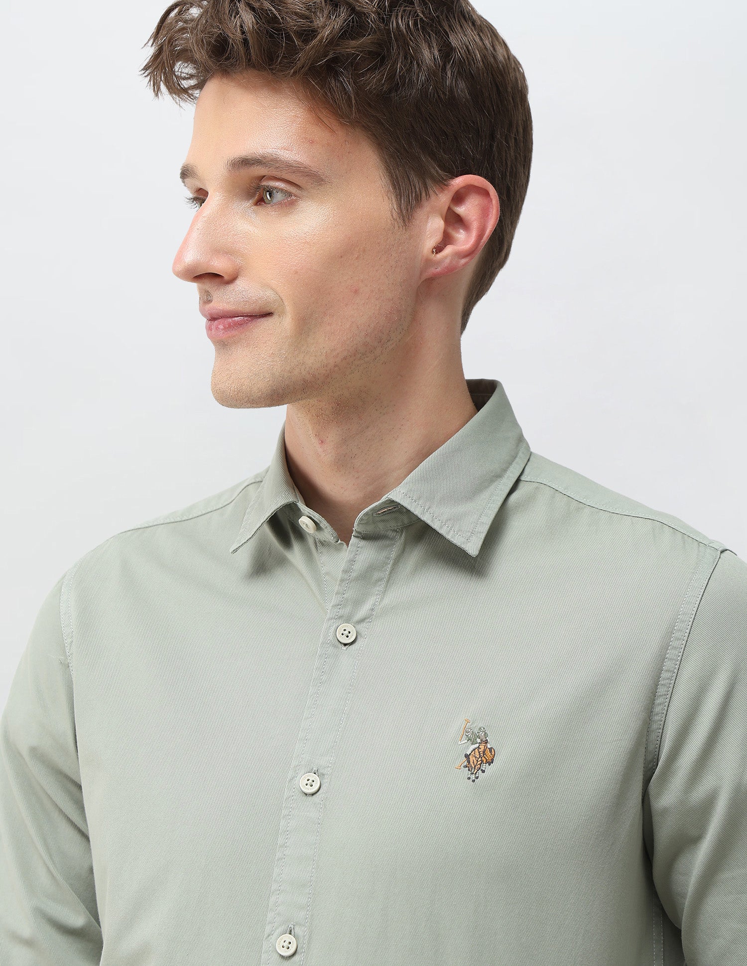 Solid Twill Shirt - Image 7