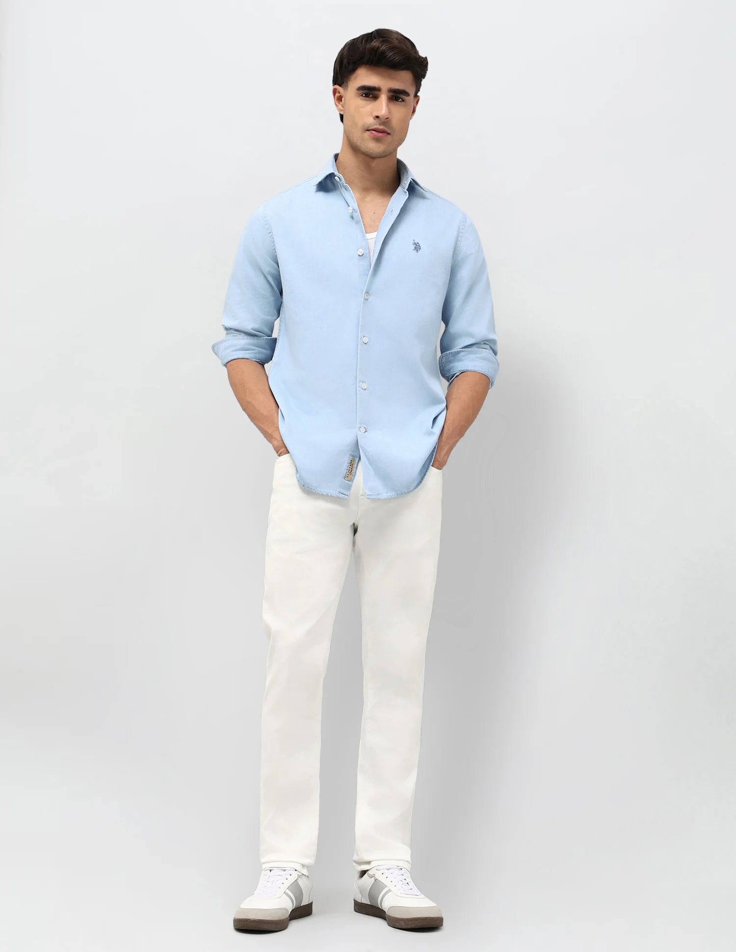 Solid Twill Shirt - Image 3