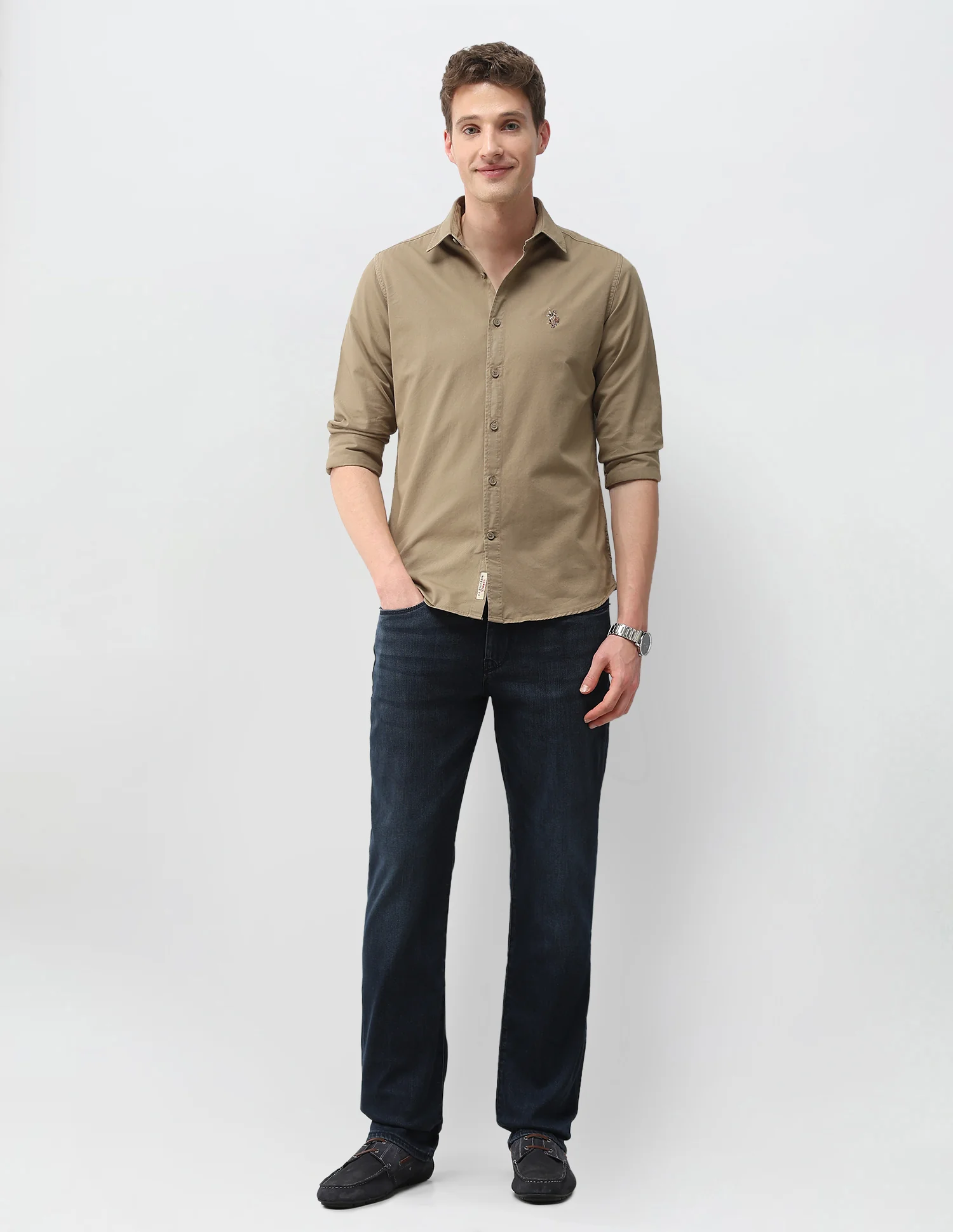 Solid Twill Shirt - Image 3