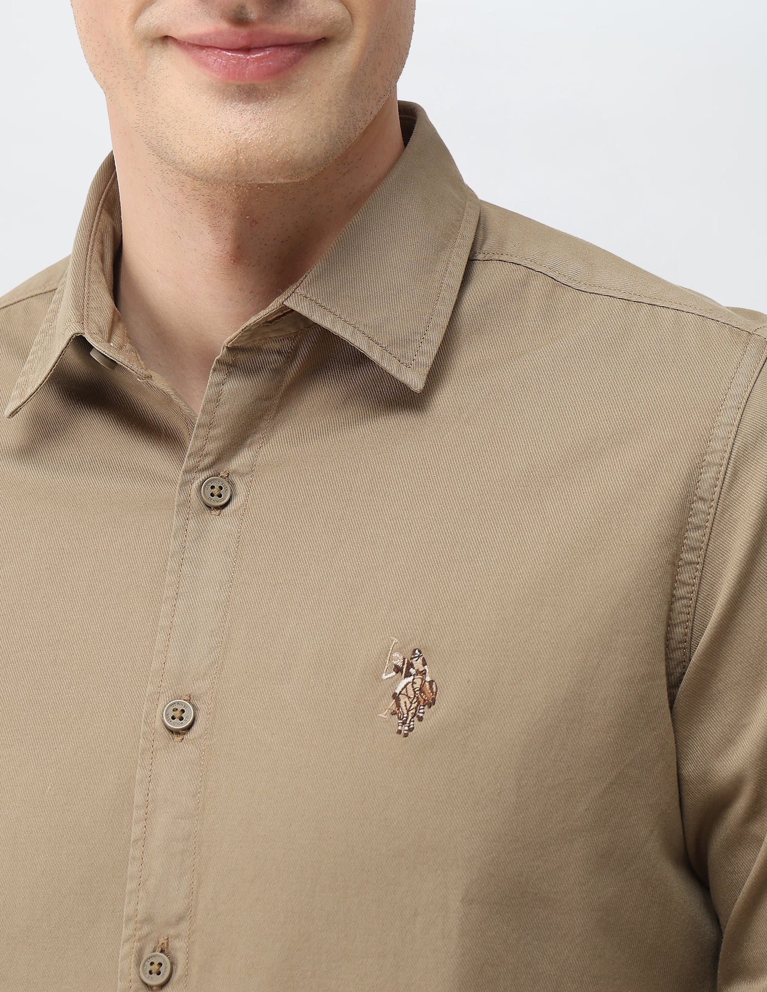 Solid Twill Shirt - Image 7