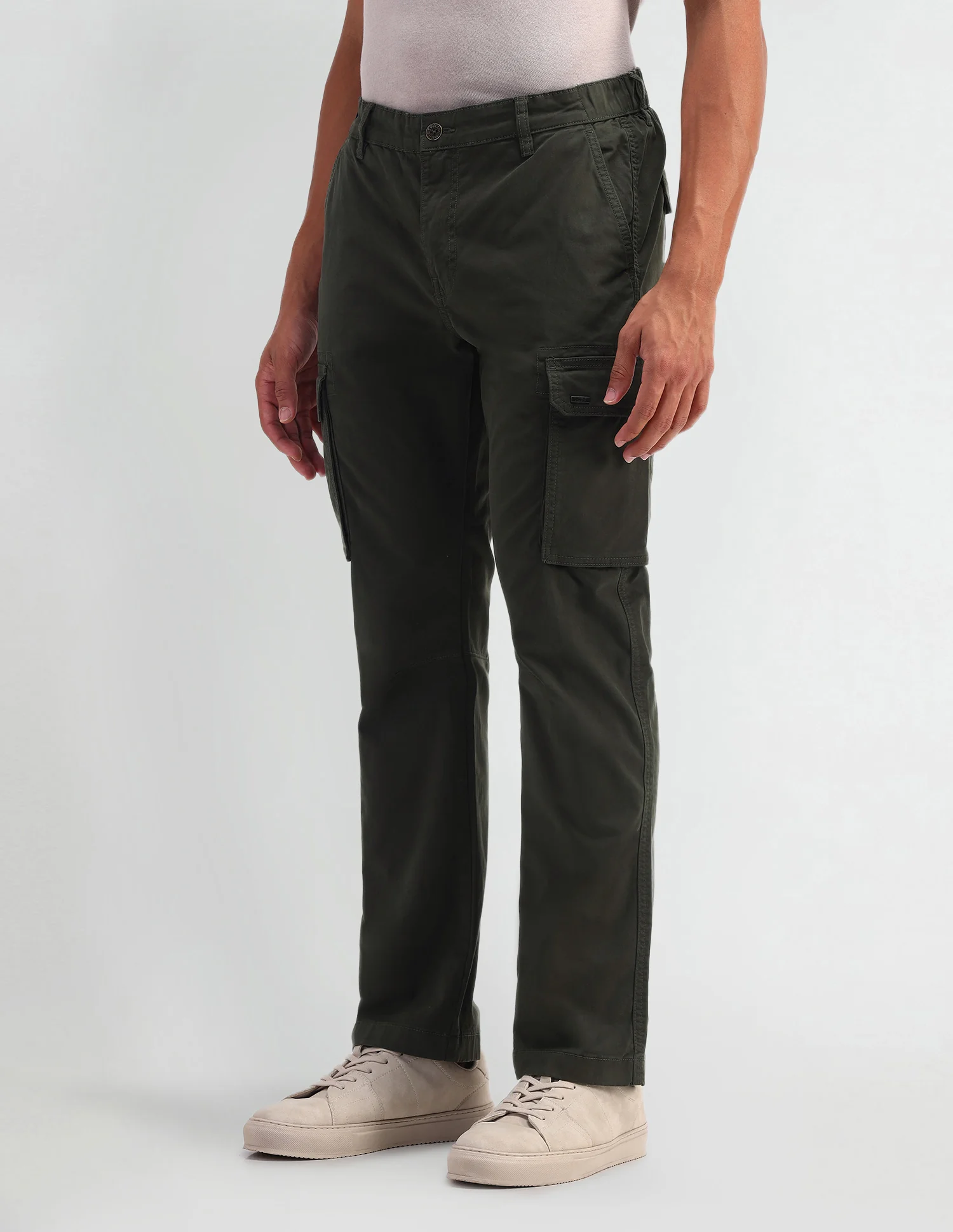 Solid Twill Trousers - Image 4