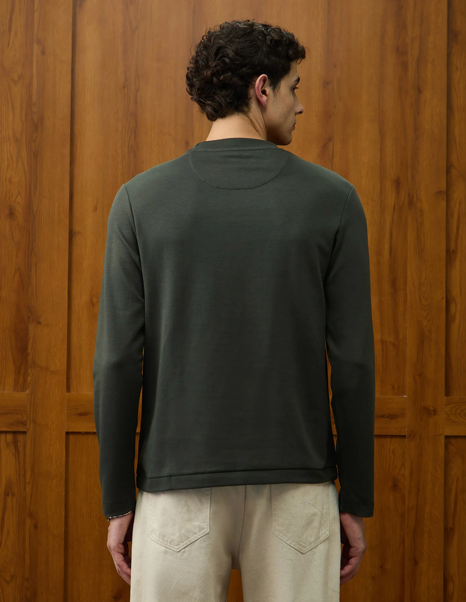 Solid Varsity Theatre T-Shirt - Image 5
