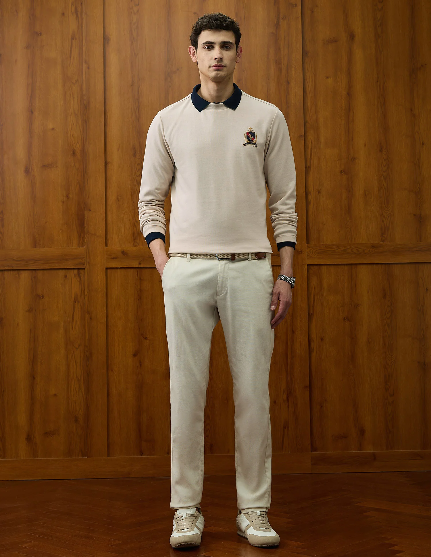 Solid Varsity Theatre T-Shirt - Image 3