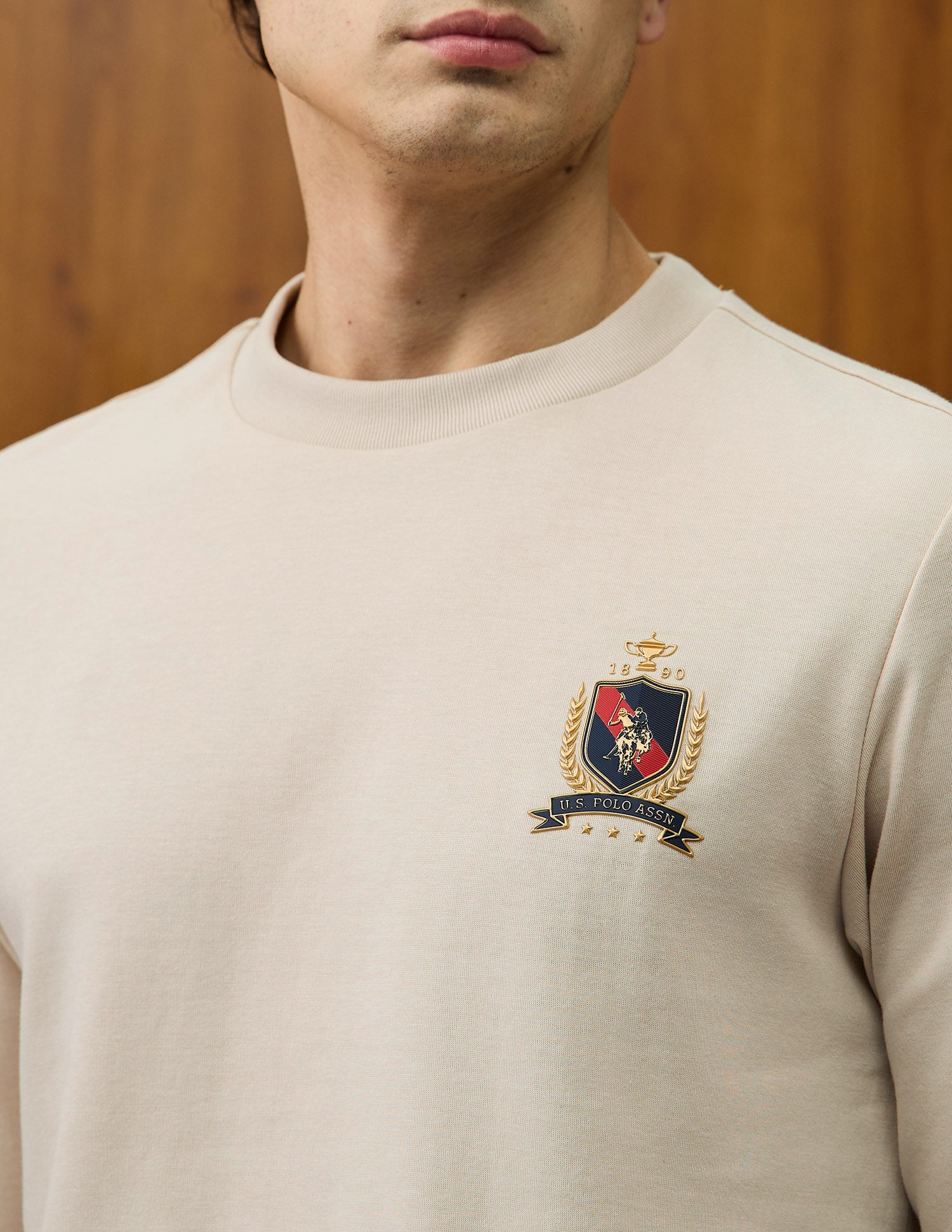 Solid Varsity Theatre T-Shirt - Image 6