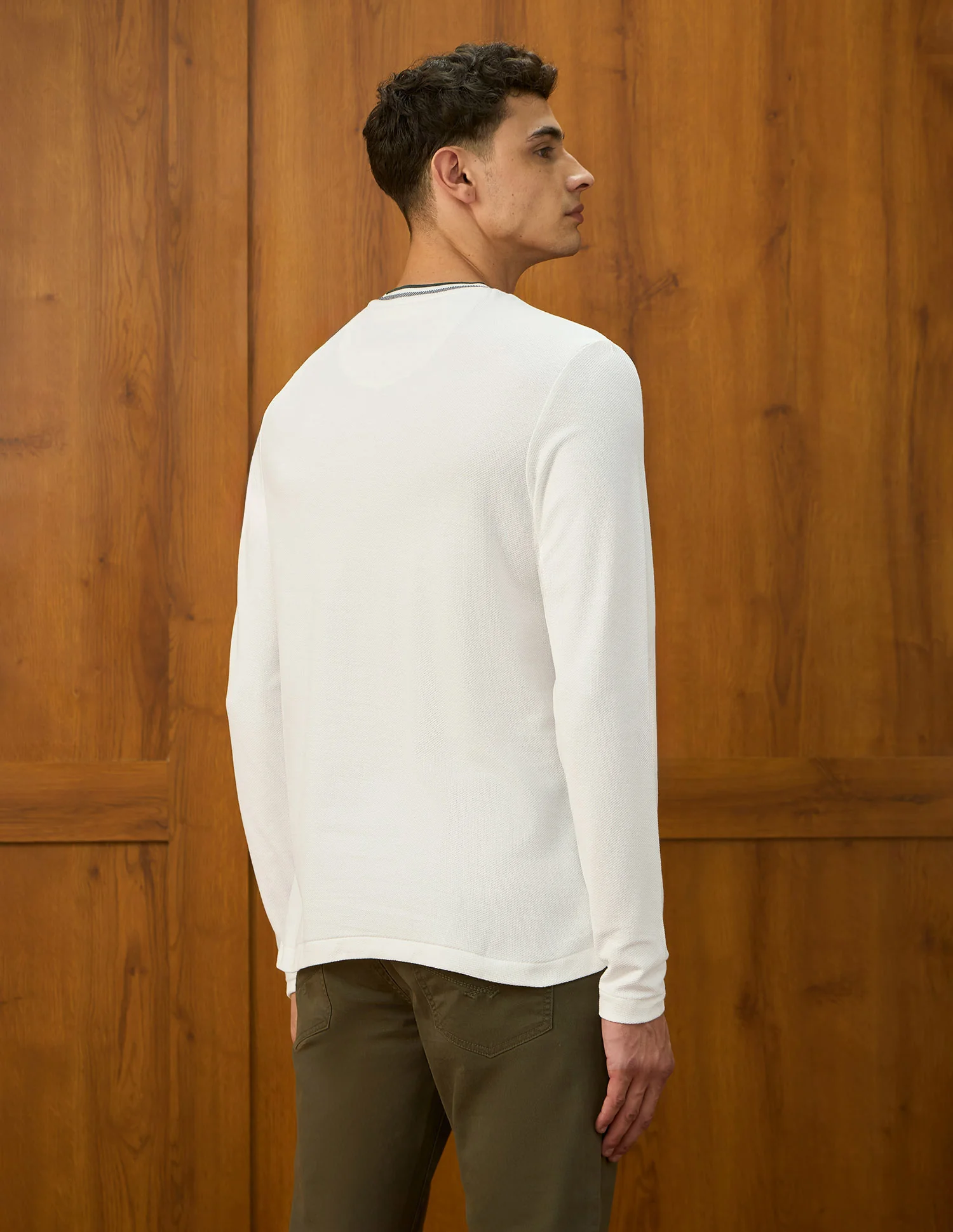 Solid Varsity Theatre T-Shirt - Image 5