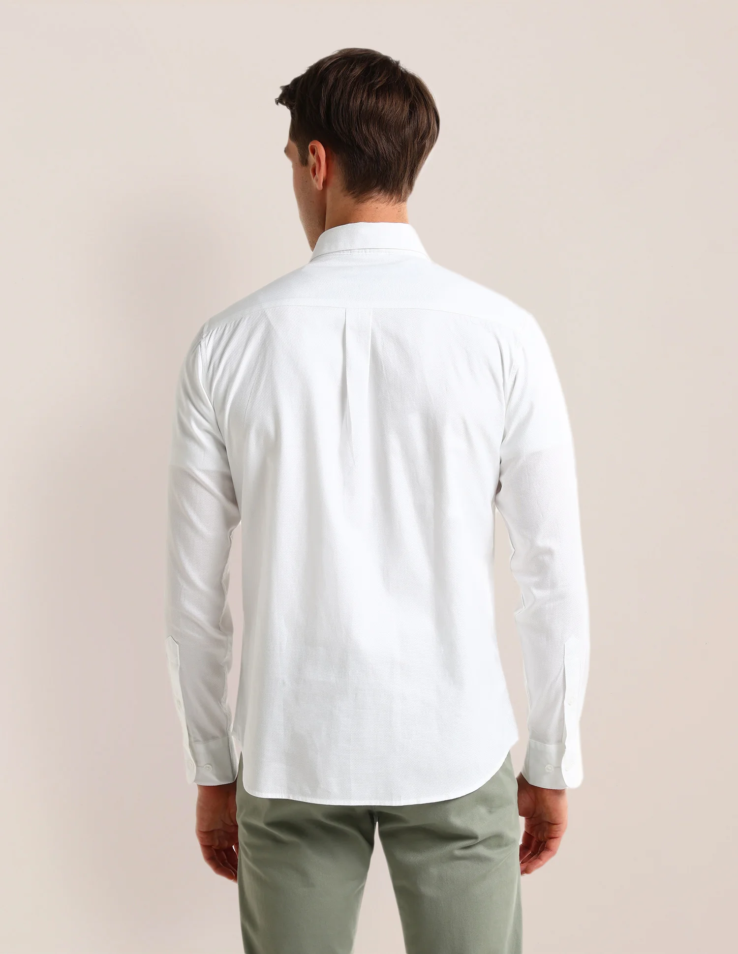 Solid Regular Fit Shirt - Image 6