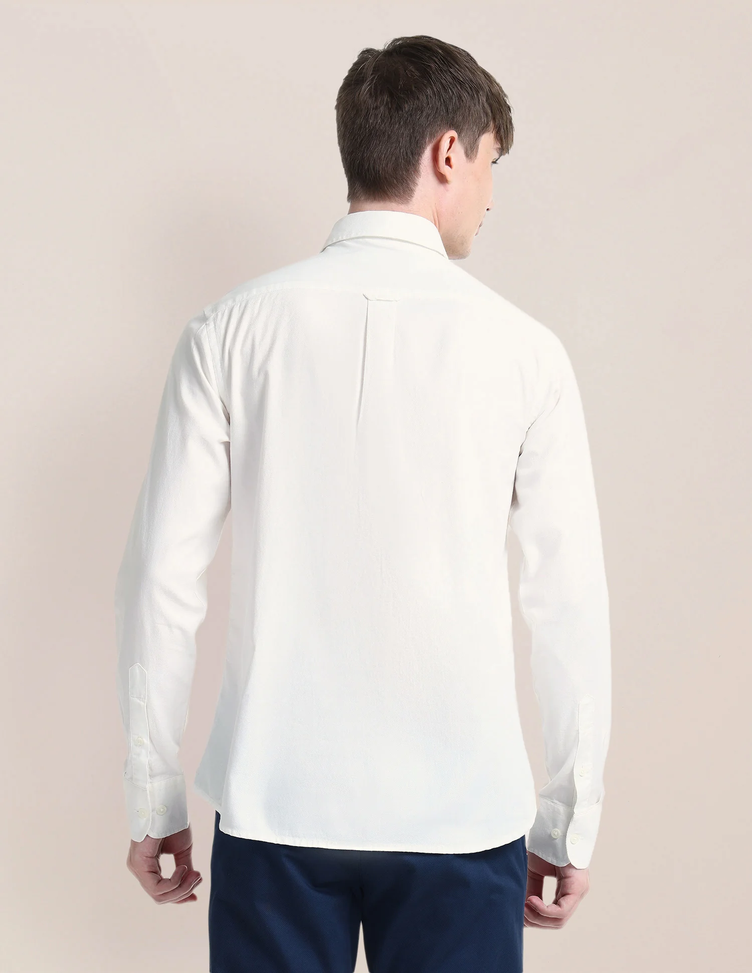 Solid Slim Fit Shirt - Image 5