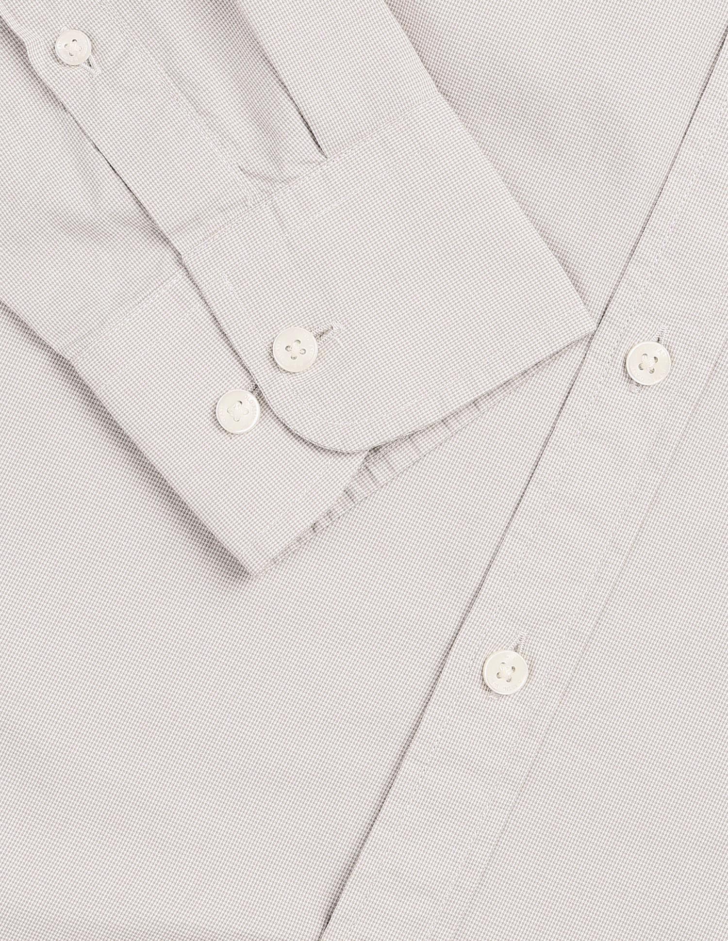 Solid With Stripe Detail Regular Fit Shirt - Image 8