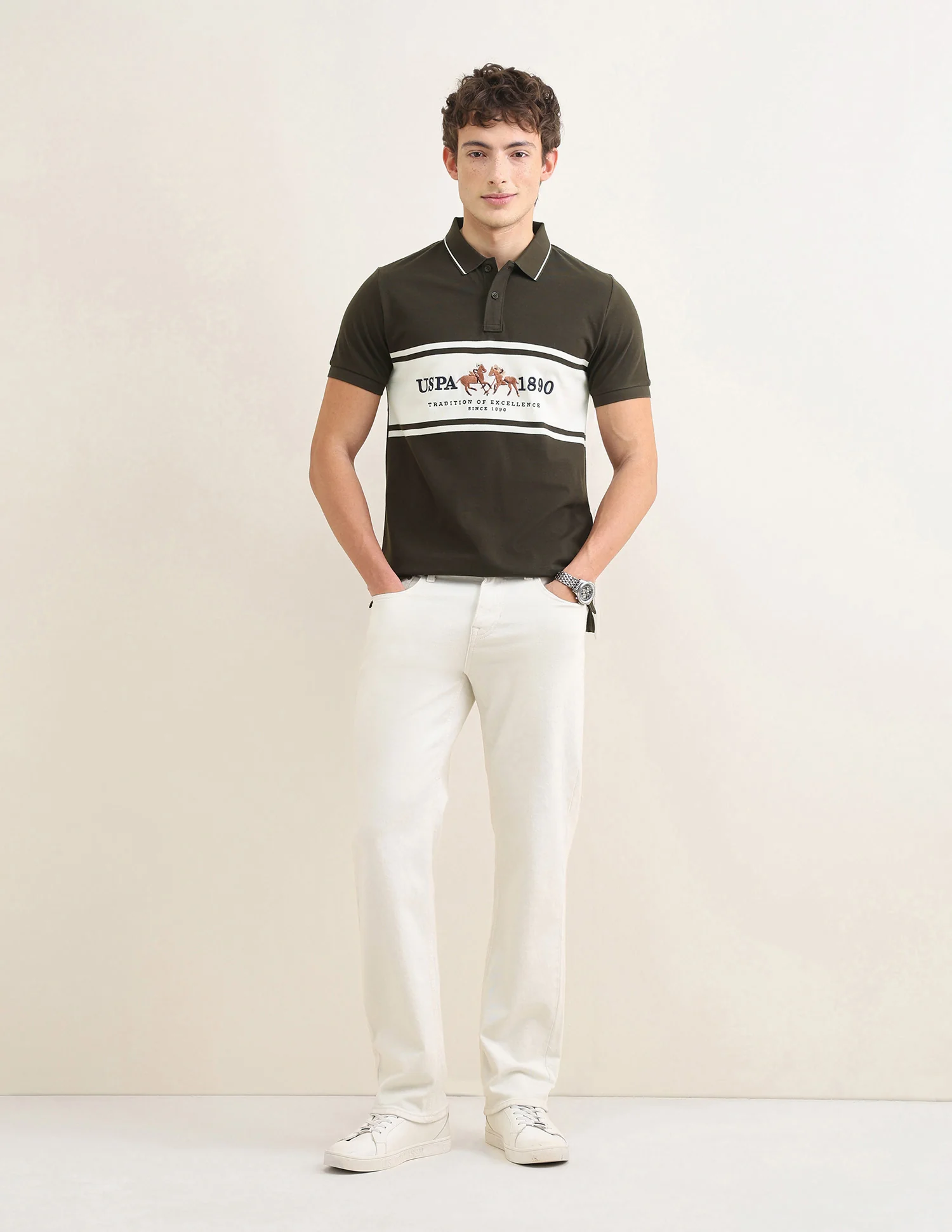 Sotogrande Brand Embroidered Polo Shirt - Image 3