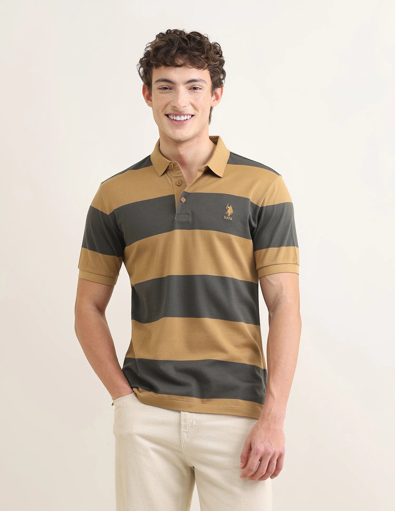 Sotogrande Horizontal Striped Polo Shirt - Image 6