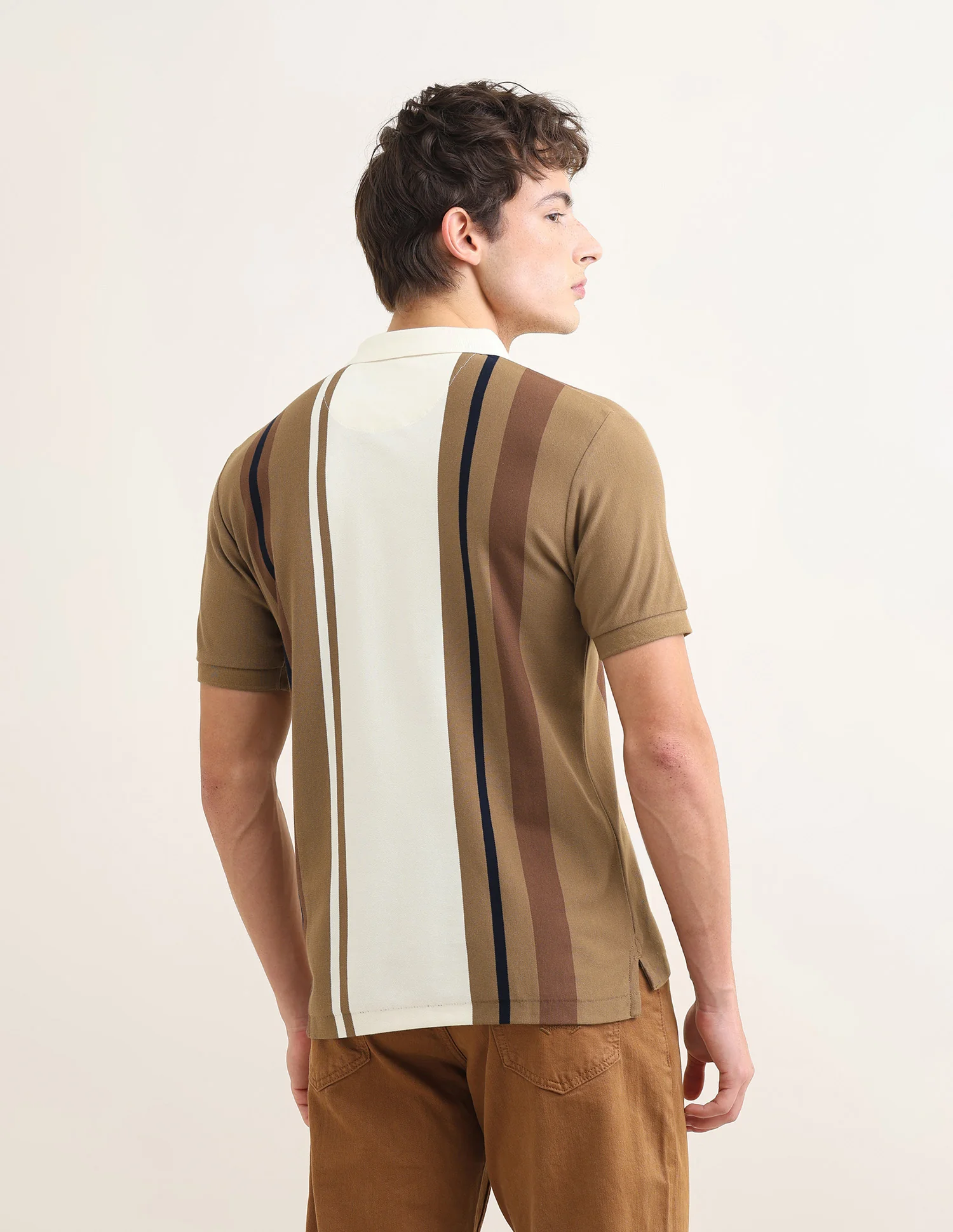 Sotogrande Vertical Striped Polo Shirt - Image 5
