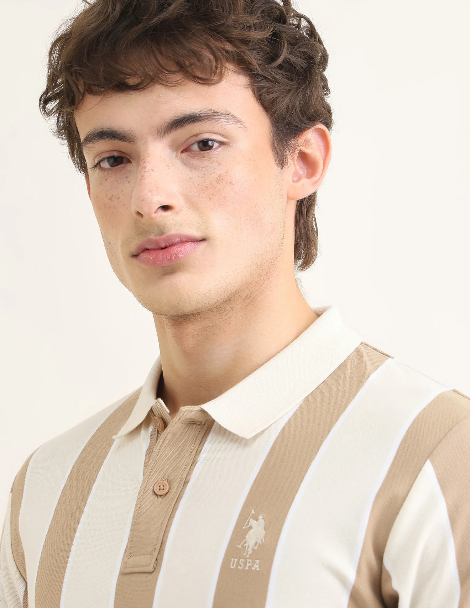 Sotogrande Vertical Striped Polo Shirt - Image 7
