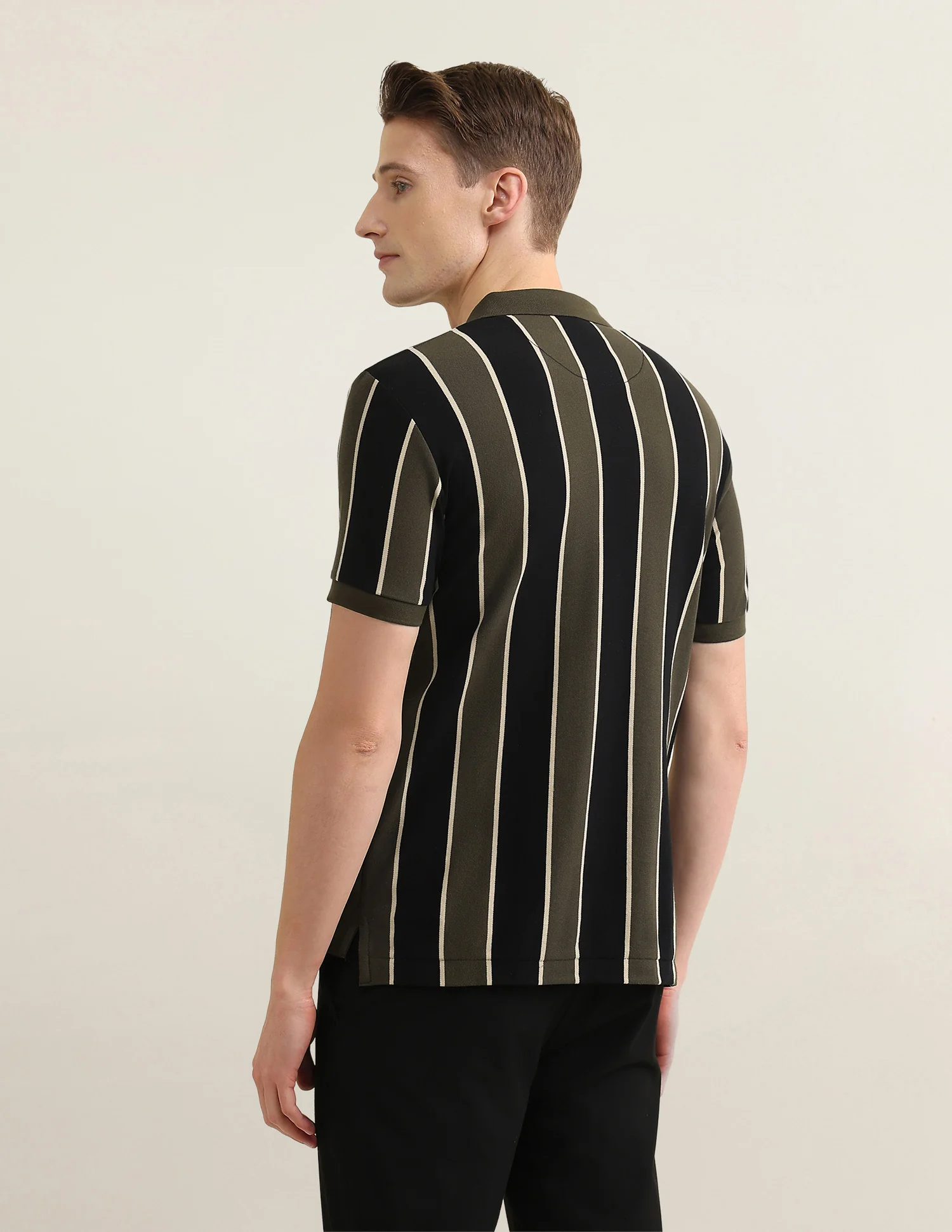 Sotogrande Vertical Striped Polo Shirt - Image 5