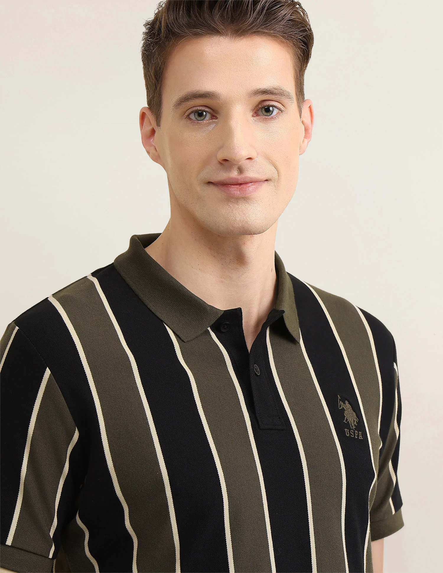 Sotogrande Vertical Striped Polo Shirt - Image 7