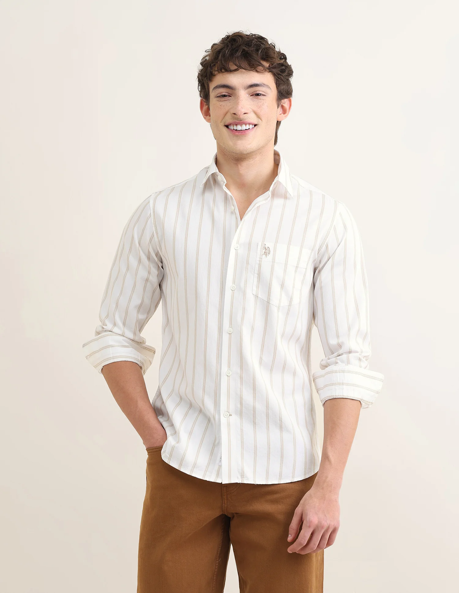 Sotogrande Vertical Striped Shirt - Image 6