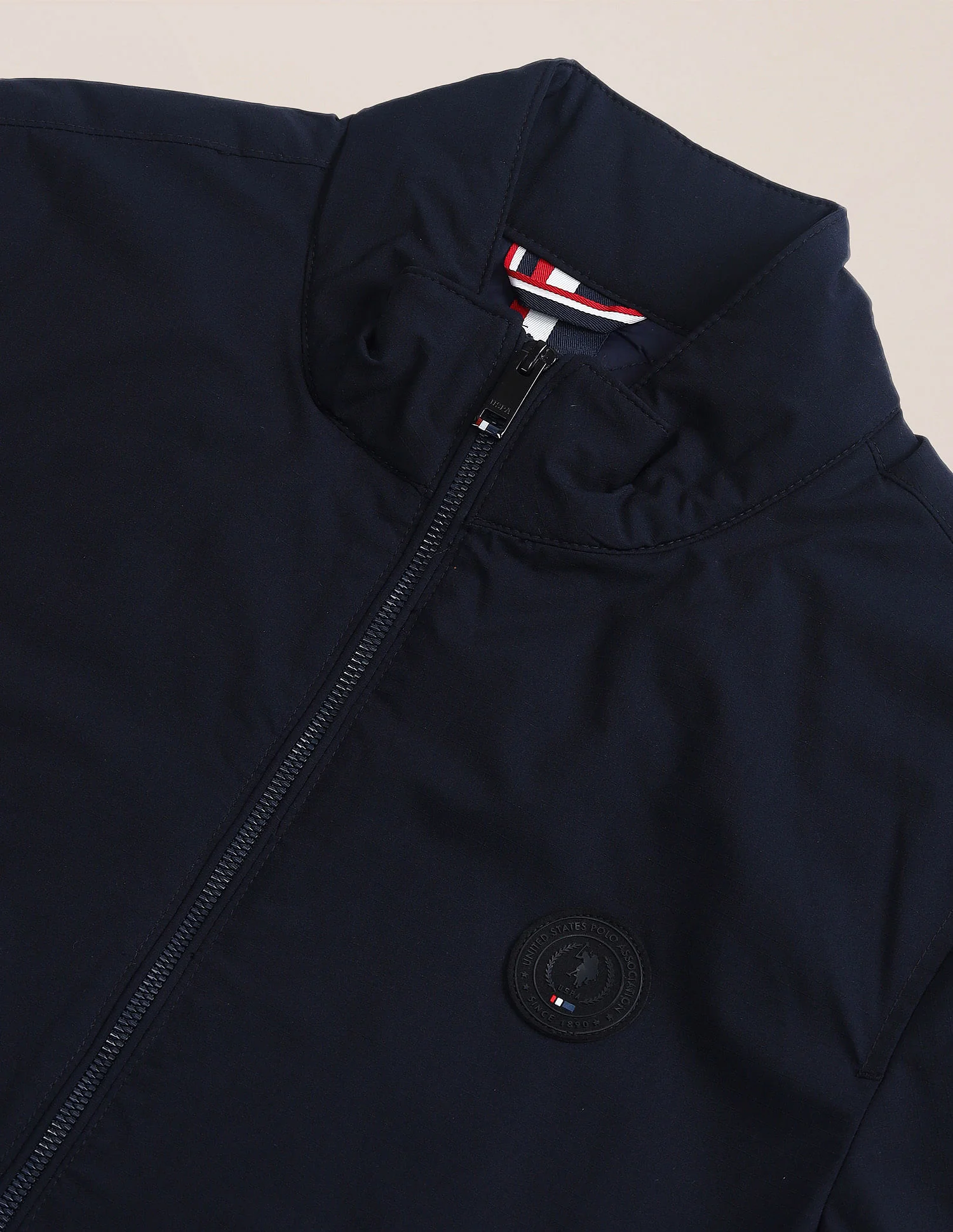 Stand Neck Solid Jacket - Image 2