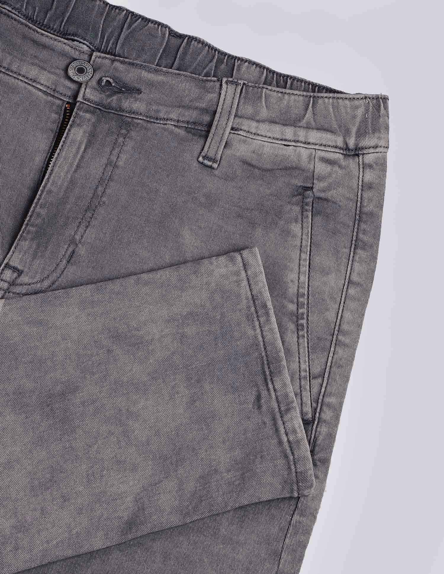 Stone Washed Regular Fit Blue Jeans - Image 2