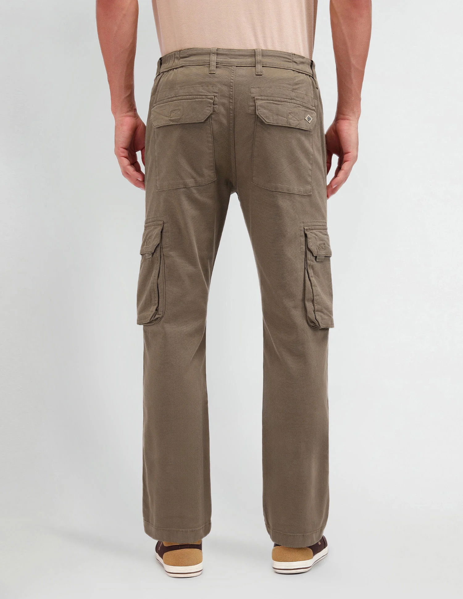 Straight Fit Cargo Trousers - Image 5
