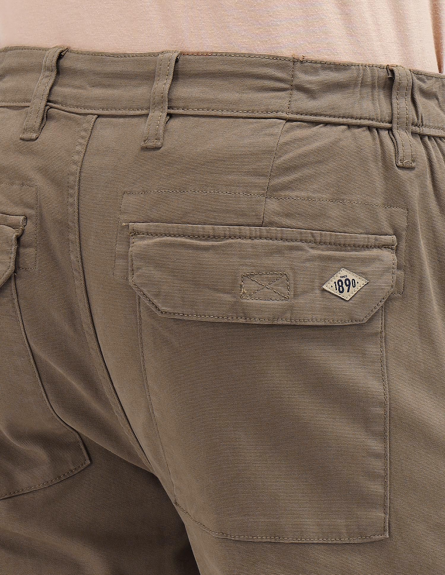 Straight Fit Cargo Trousers - Image 8