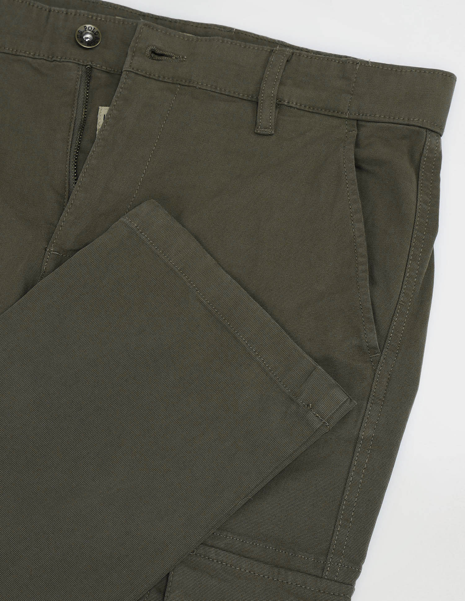 Straight Fit Cargo Trousers - Image 2