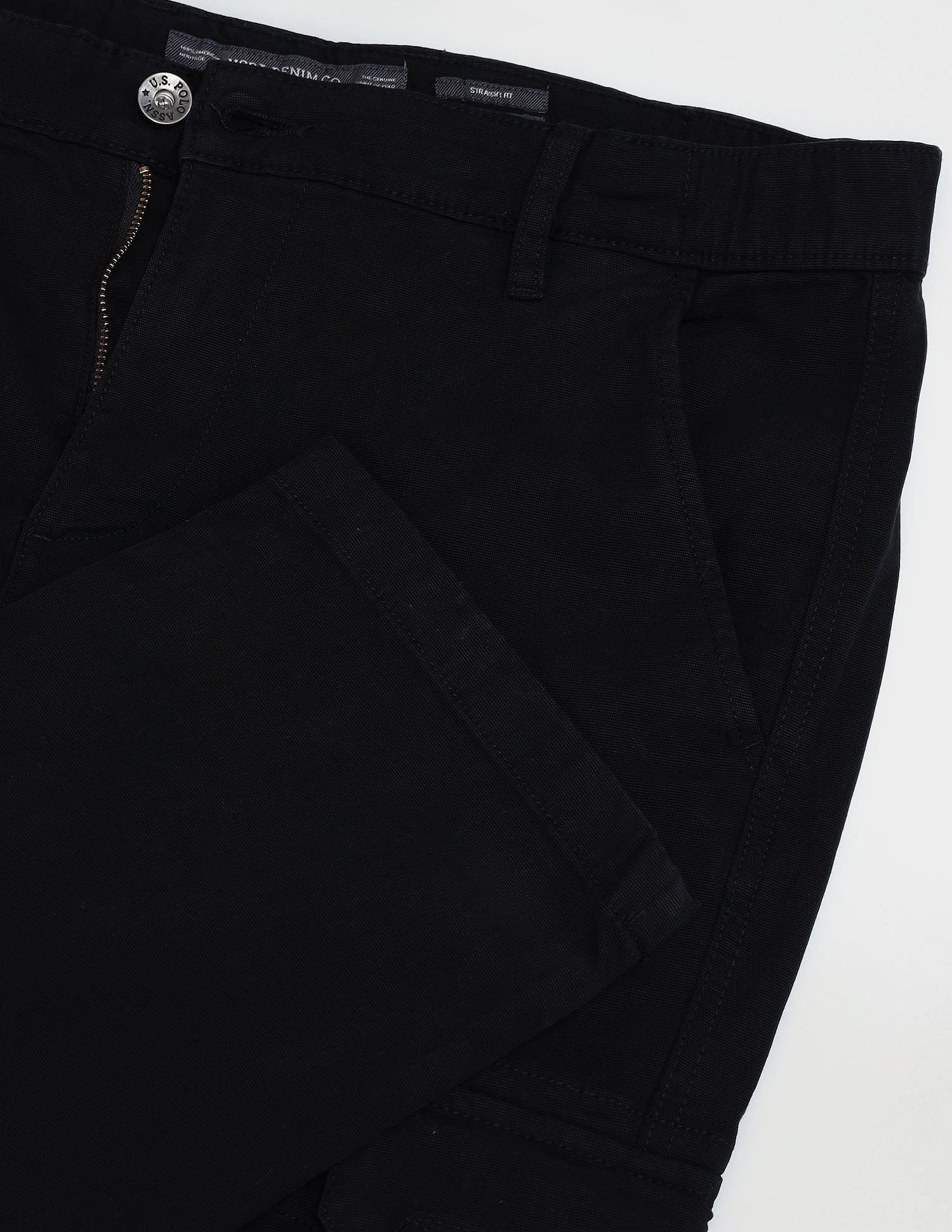 Straight Fit Cargo Trousers - Image 2