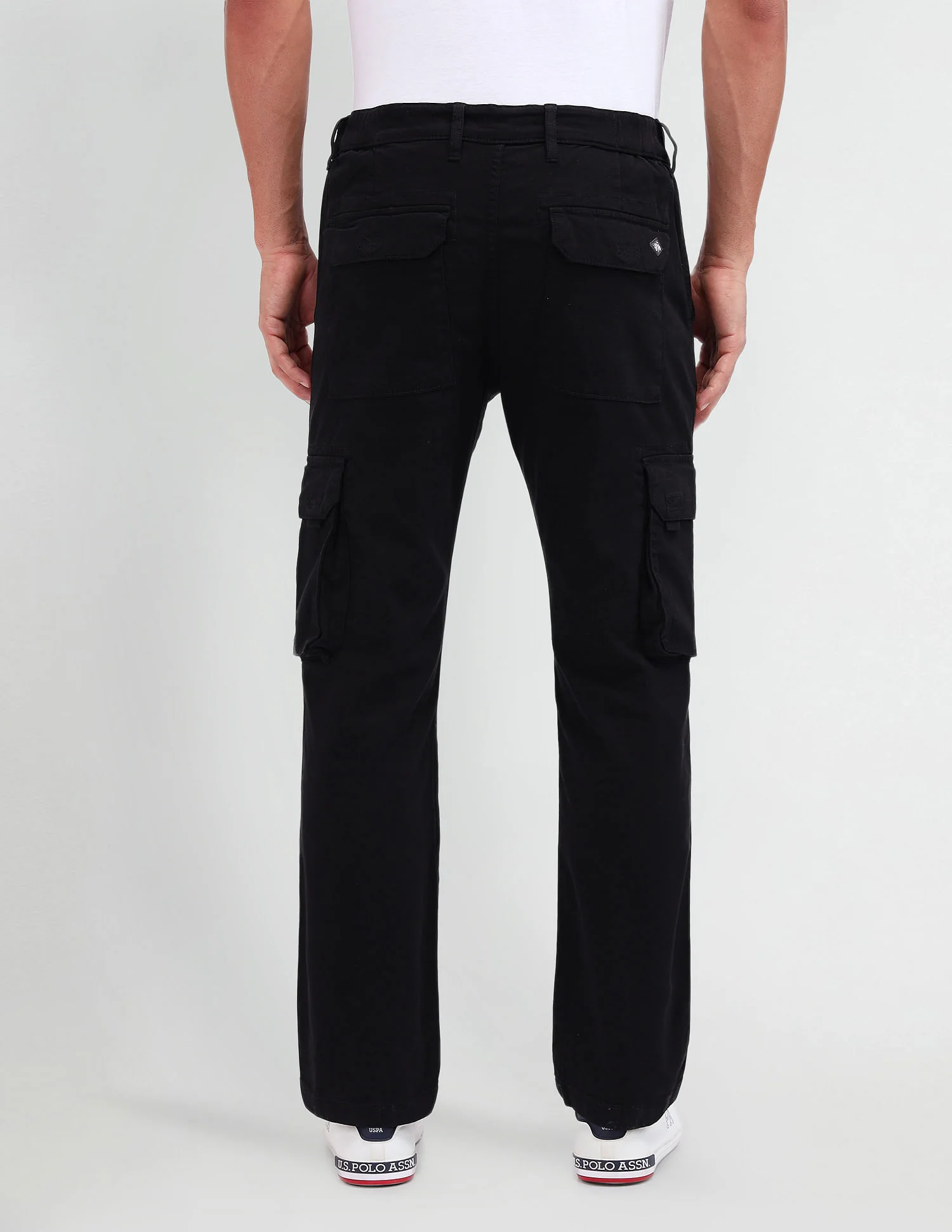 Straight Fit Cargo Trousers - Image 5