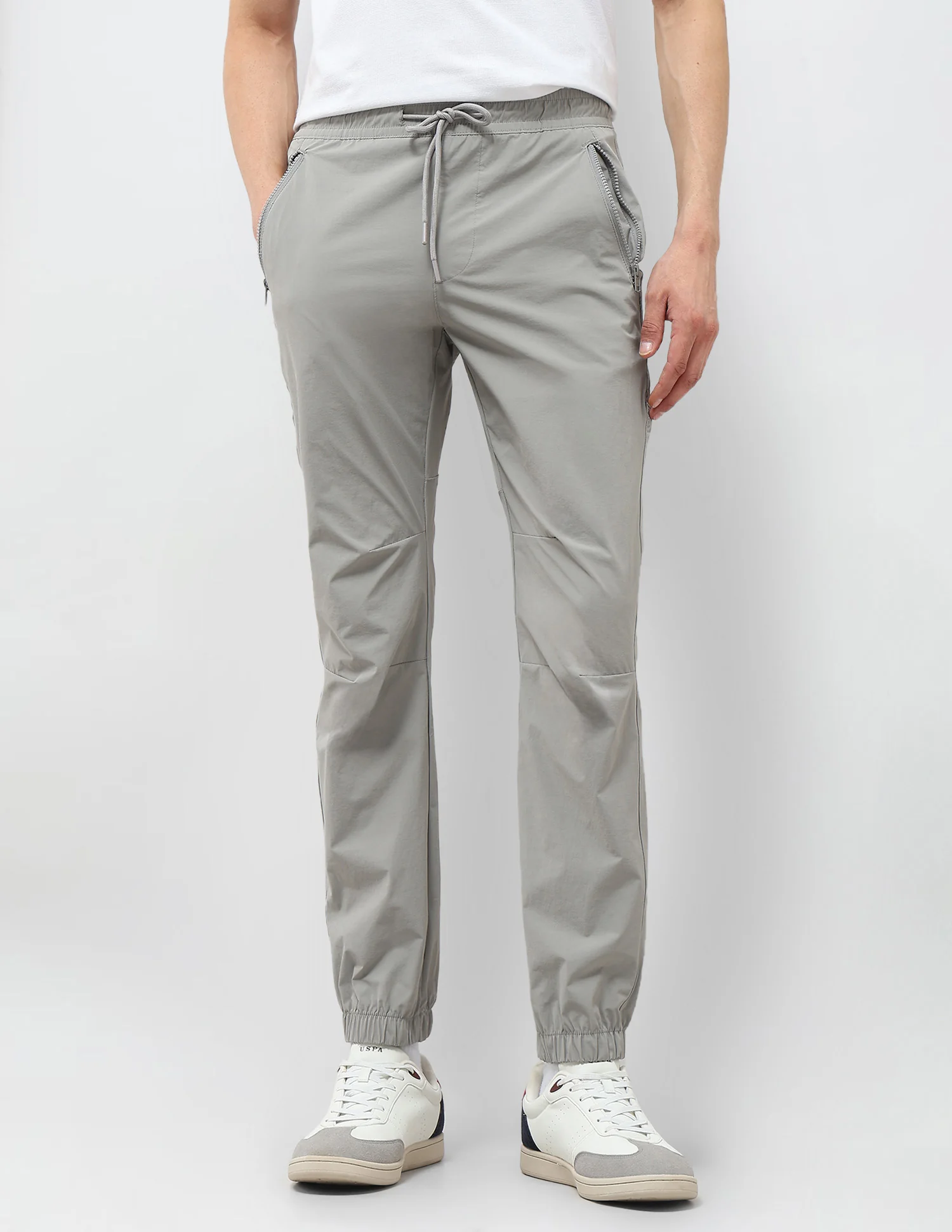 Straight Fit Mid Rise Joggers