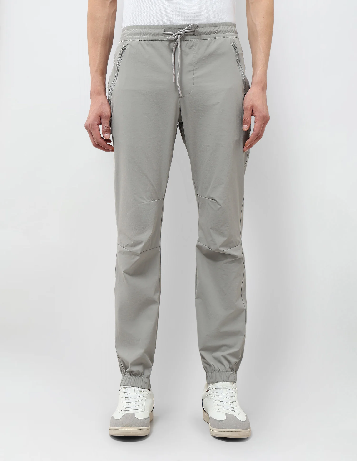 Straight Fit Mid Rise Joggers - Image 6
