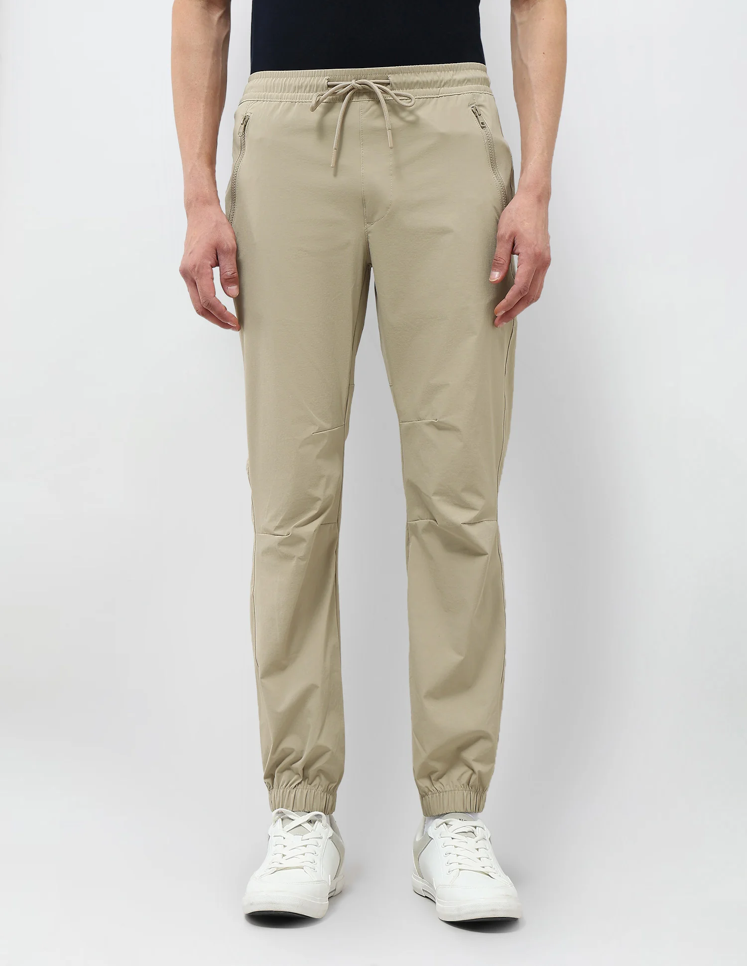 Straight Fit Mid Rise Joggers - Image 6
