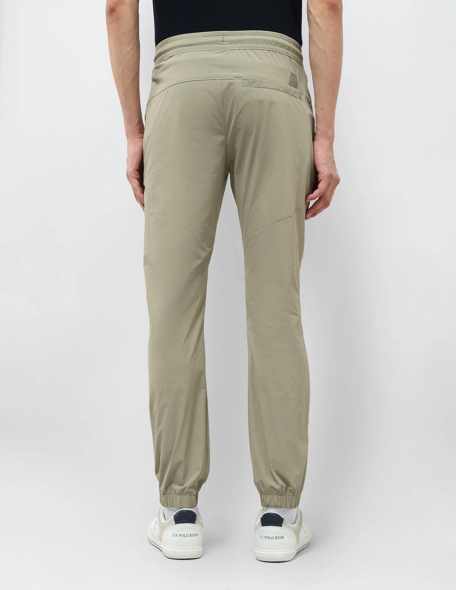 Straight Fit Mid Rise Joggers - Image 5
