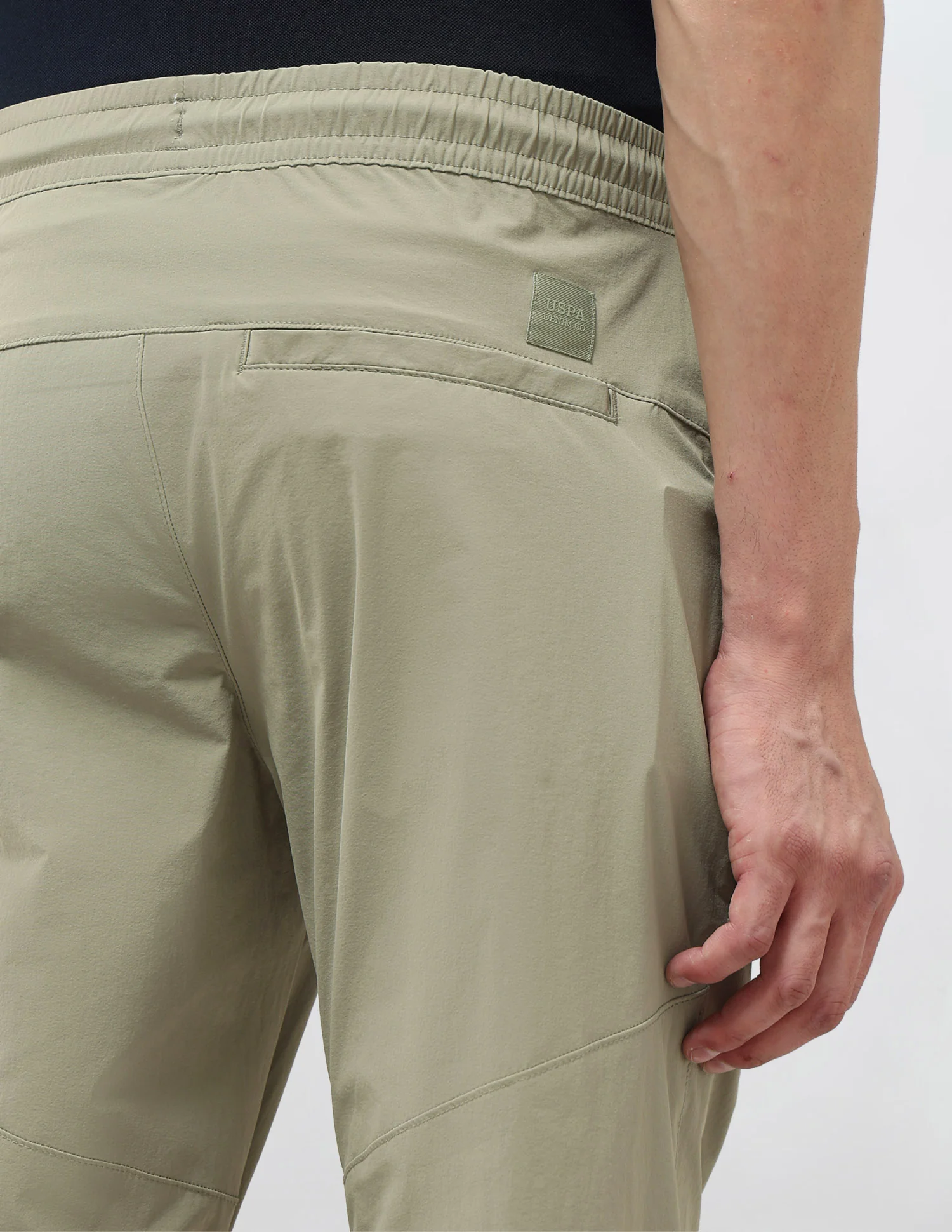 Straight Fit Mid Rise Joggers - Image 8